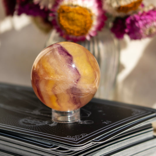 Candy Fluorite Sphere