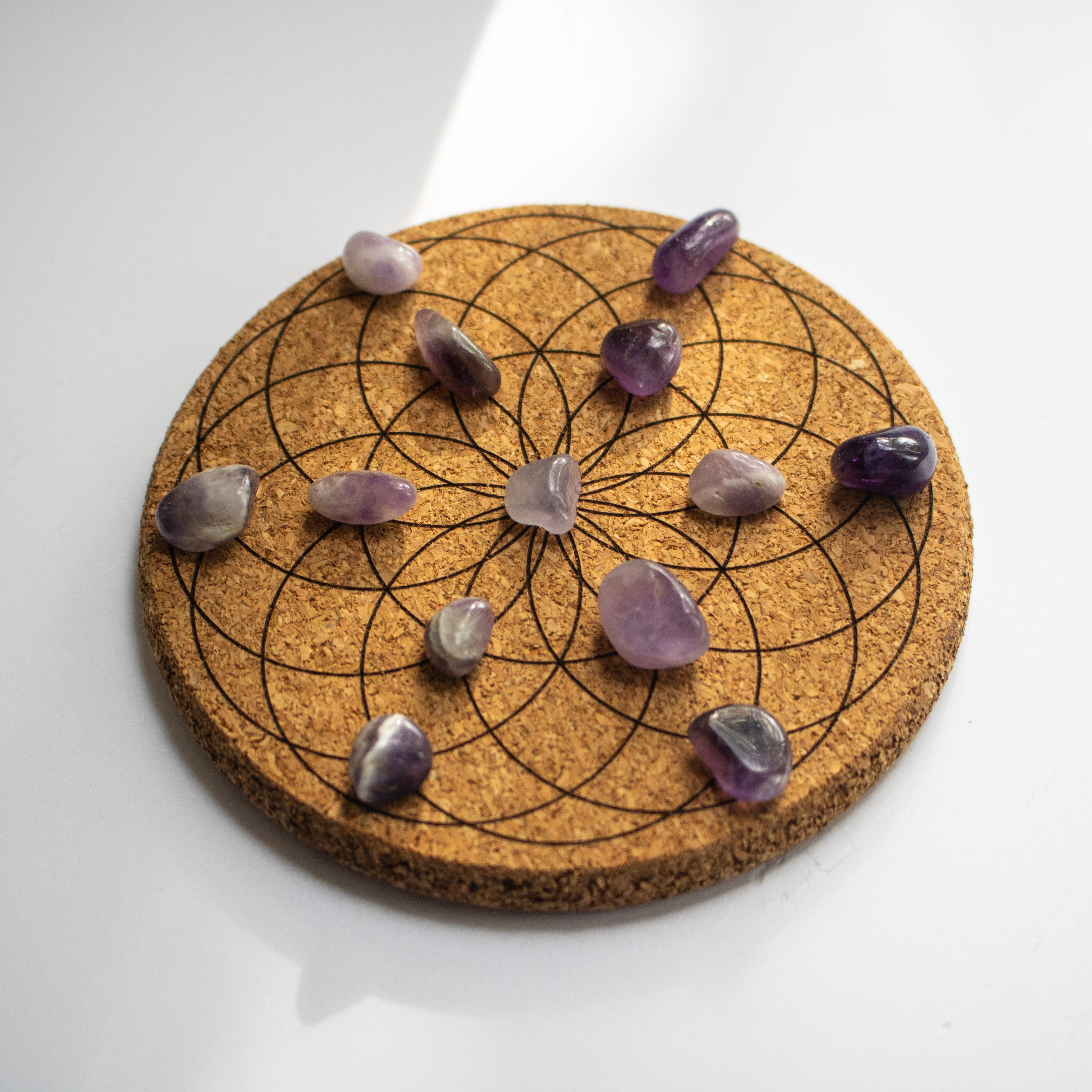 Seed of Life Cork Grid Board