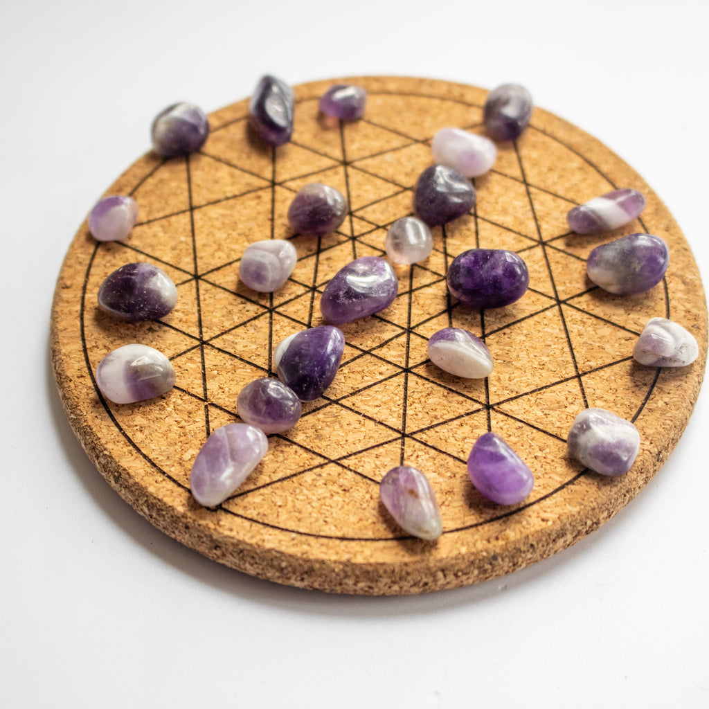 Sri Yantra Cork Grid Board