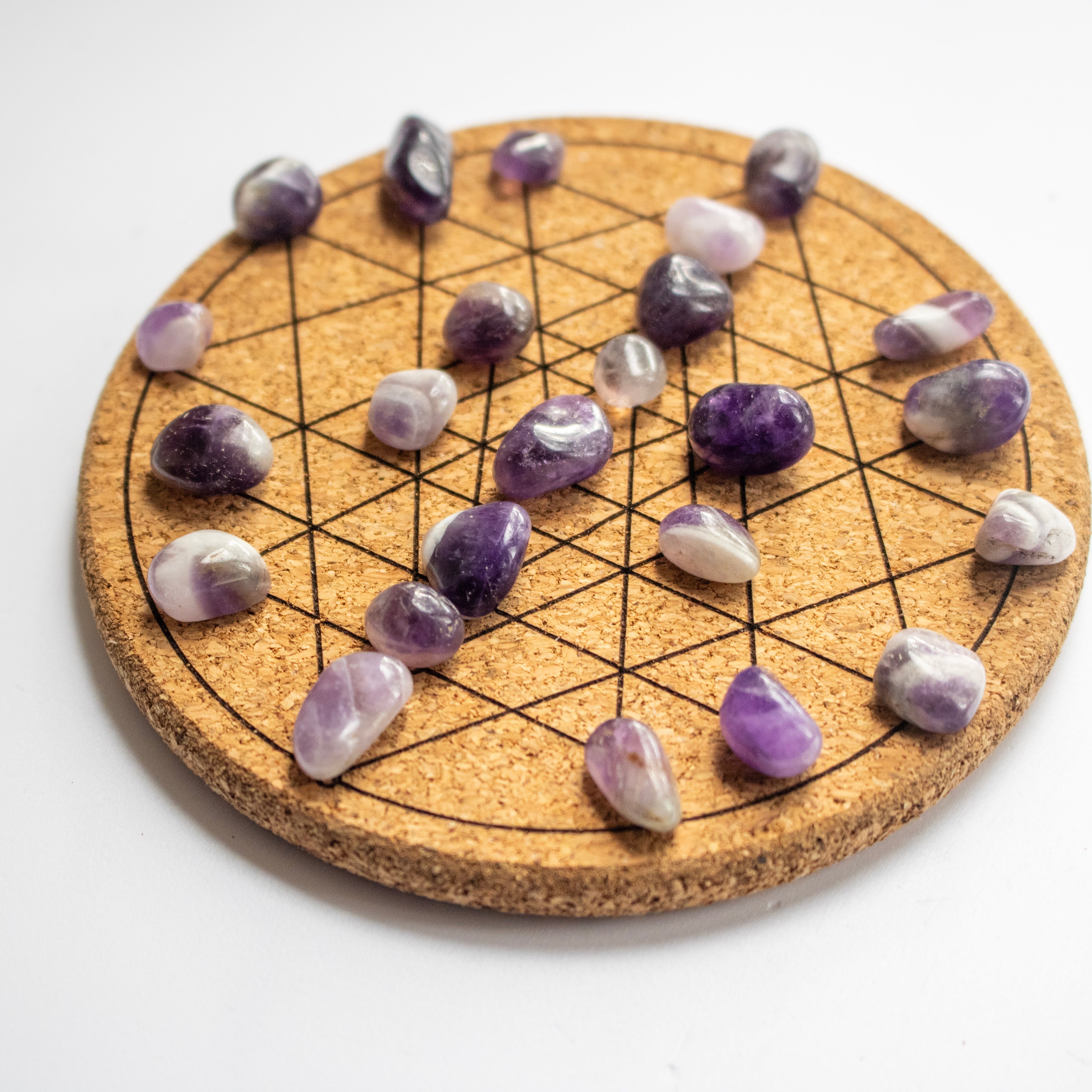 Sri Yantra Cork Grid Board