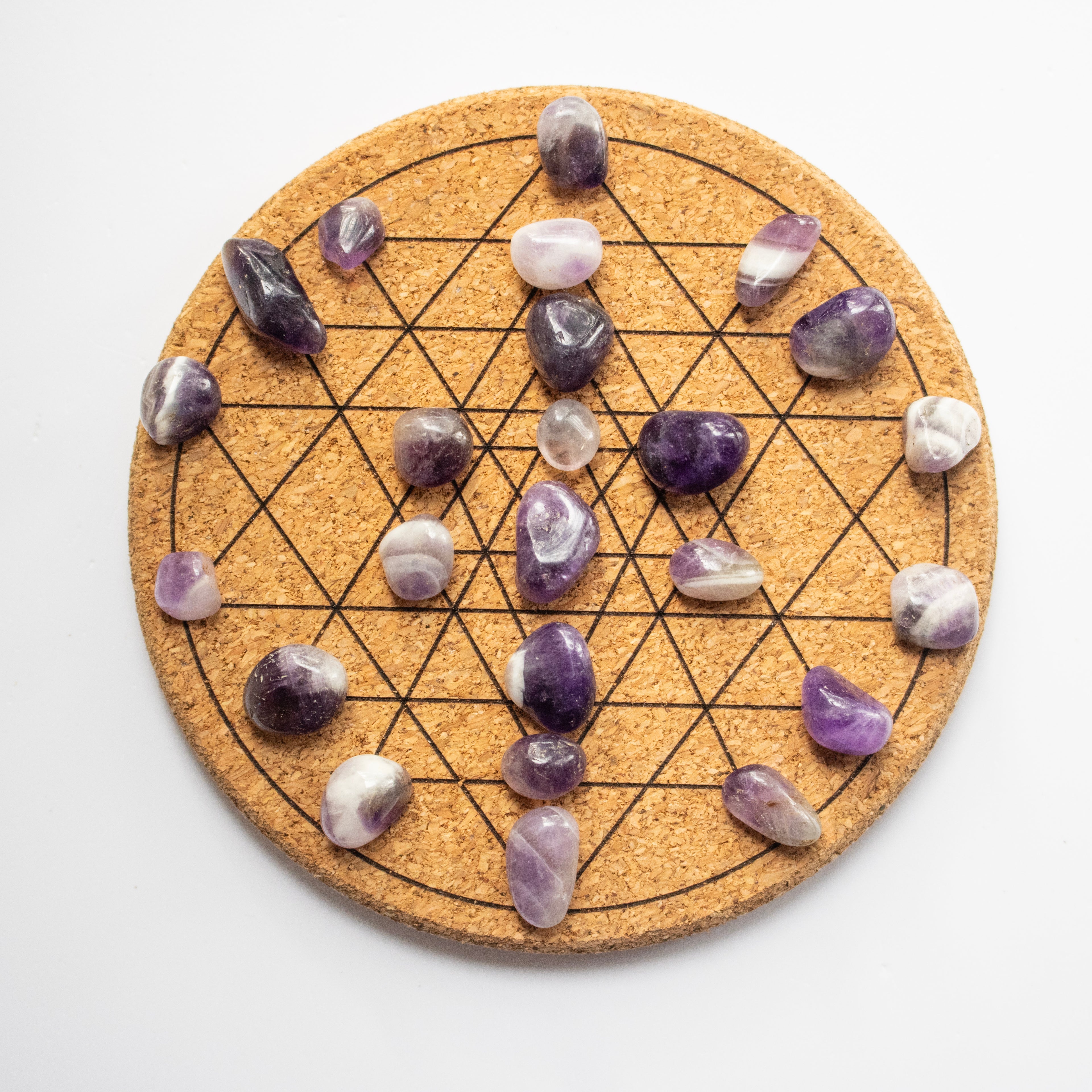 Sri Yantra Cork Grid Board