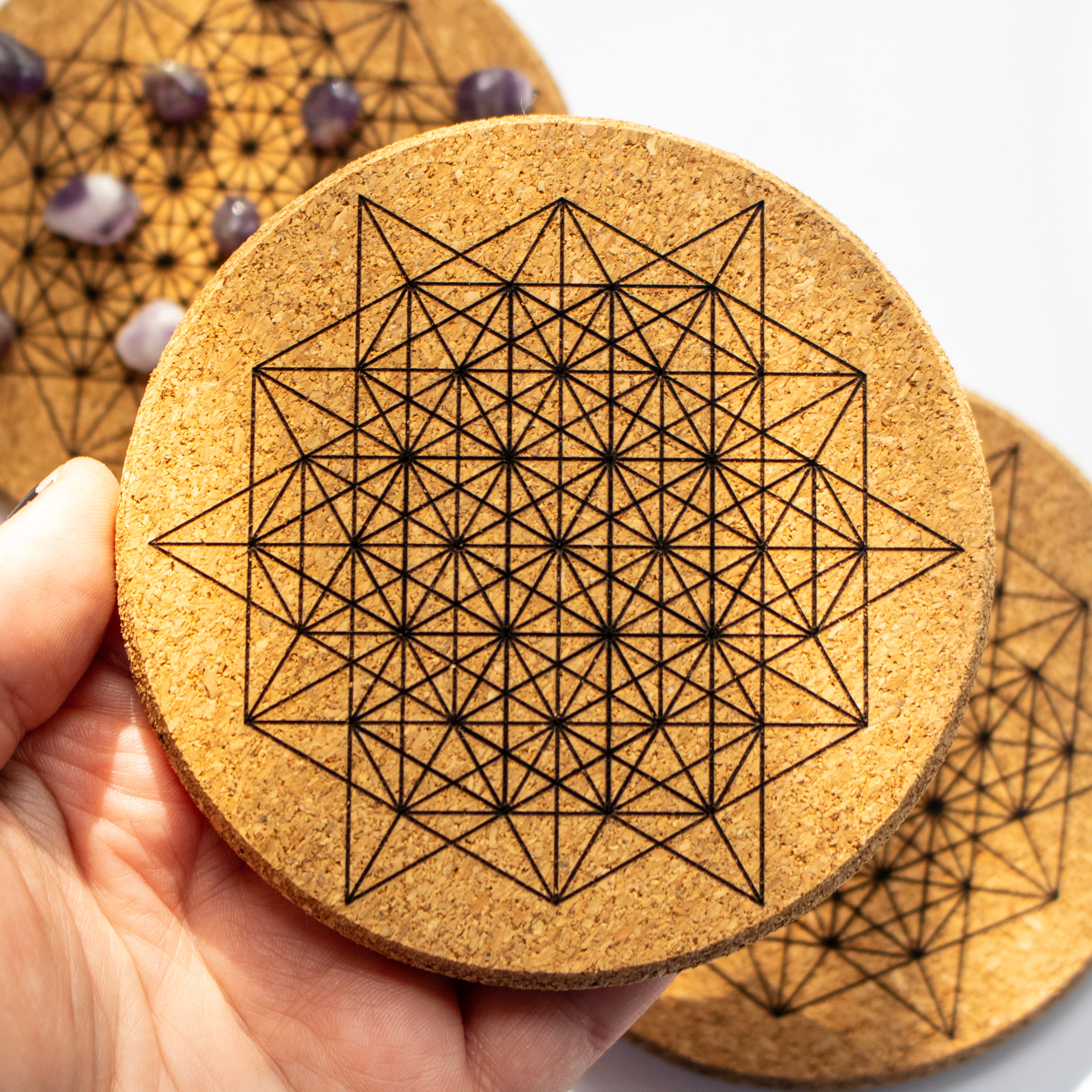 Grid of Life Cork Grid Board