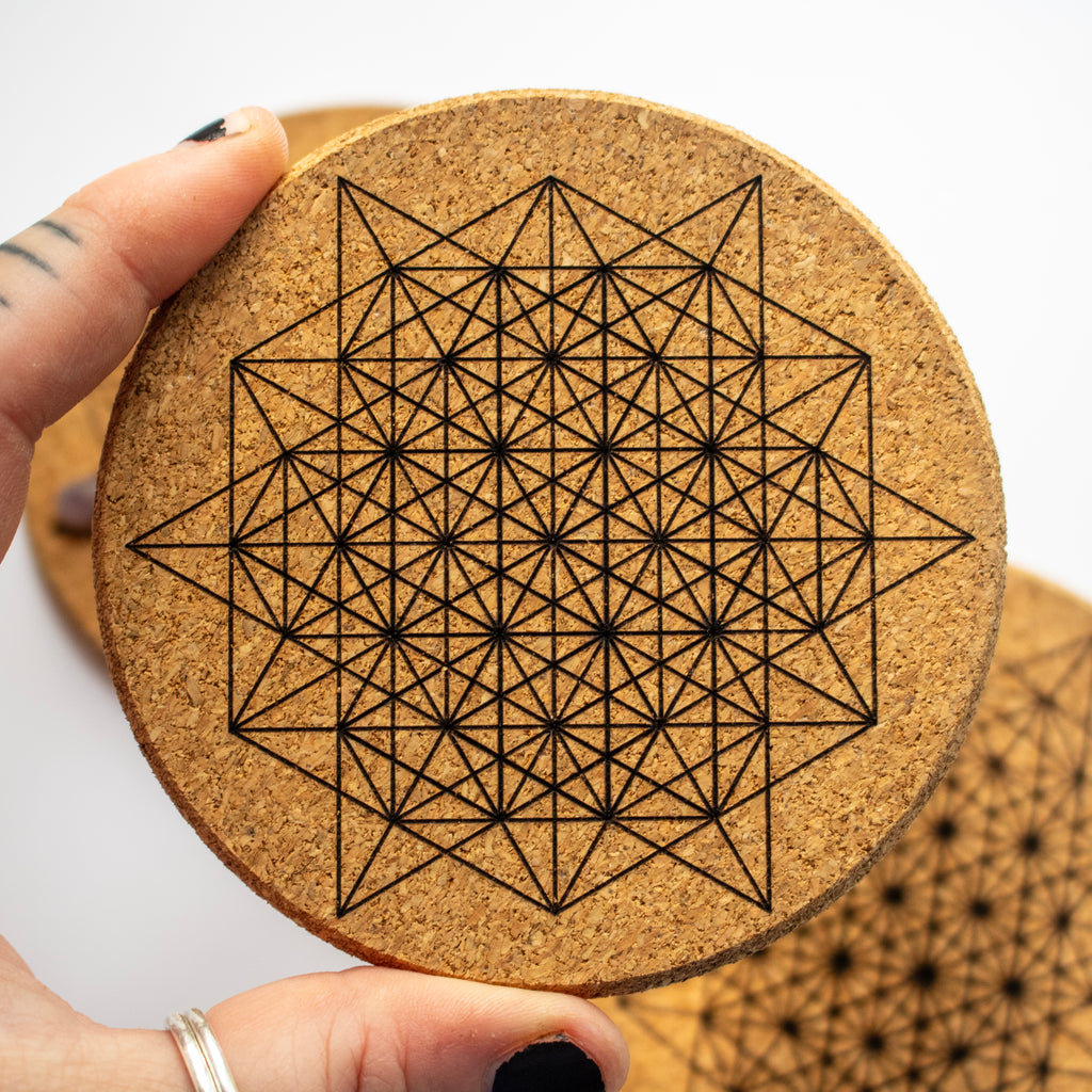 Grid of Life Cork Grid Board