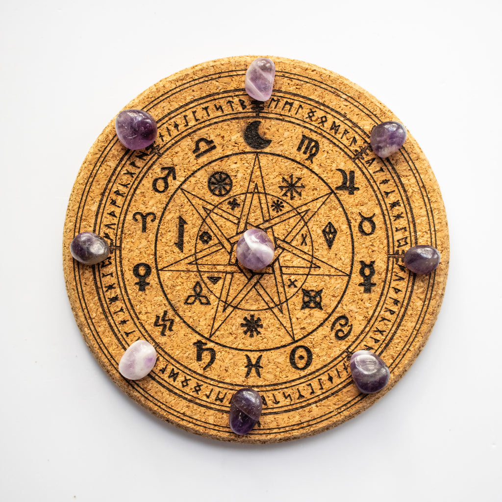 Astrology / Zodiac Cork Grid Board