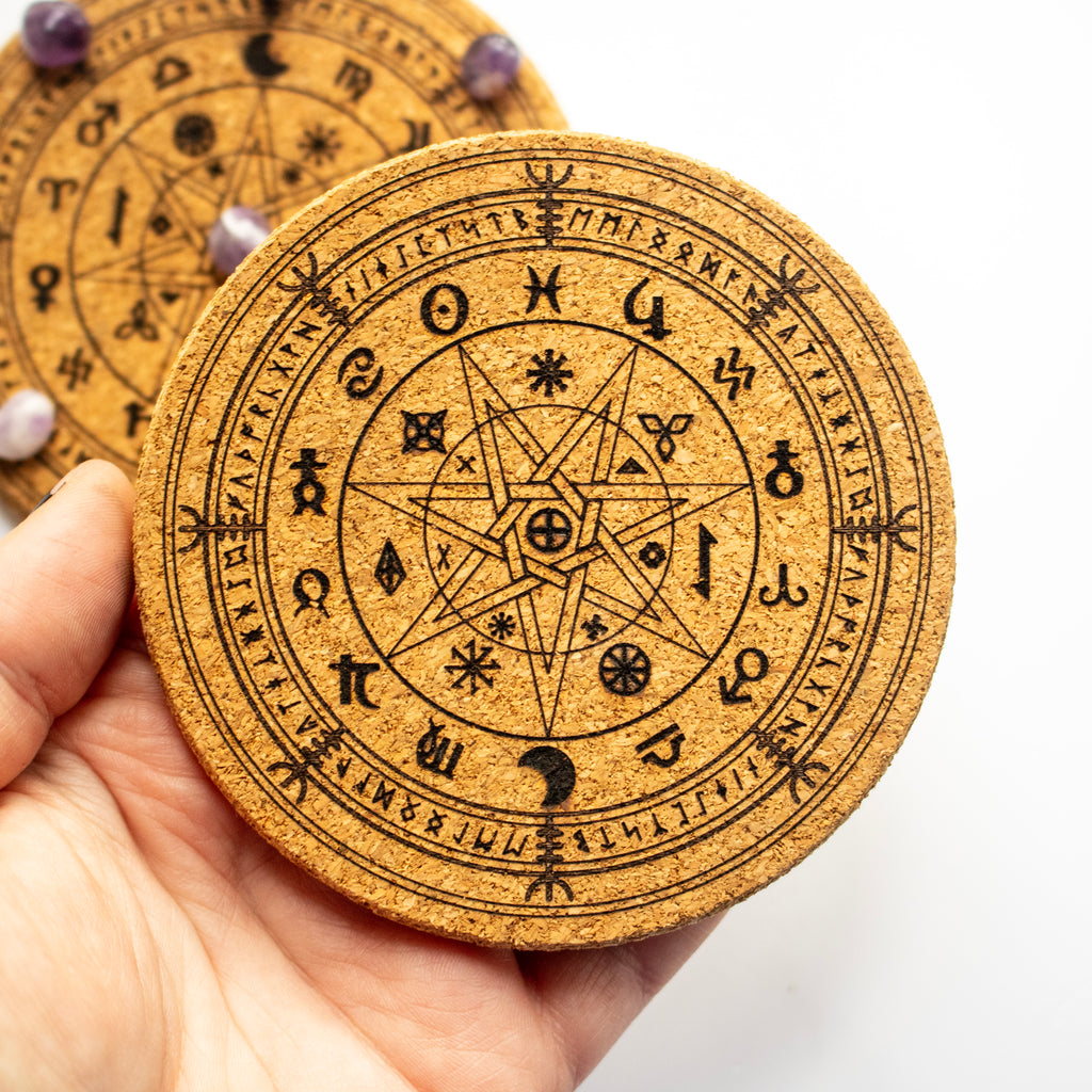Astrology / Zodiac Cork Grid Board