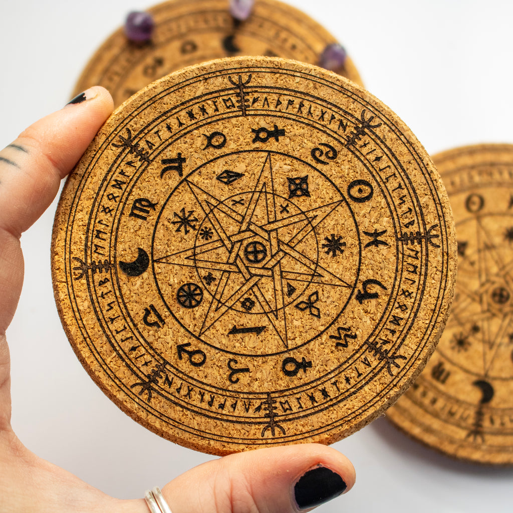 Astrology / Zodiac Cork Grid Board
