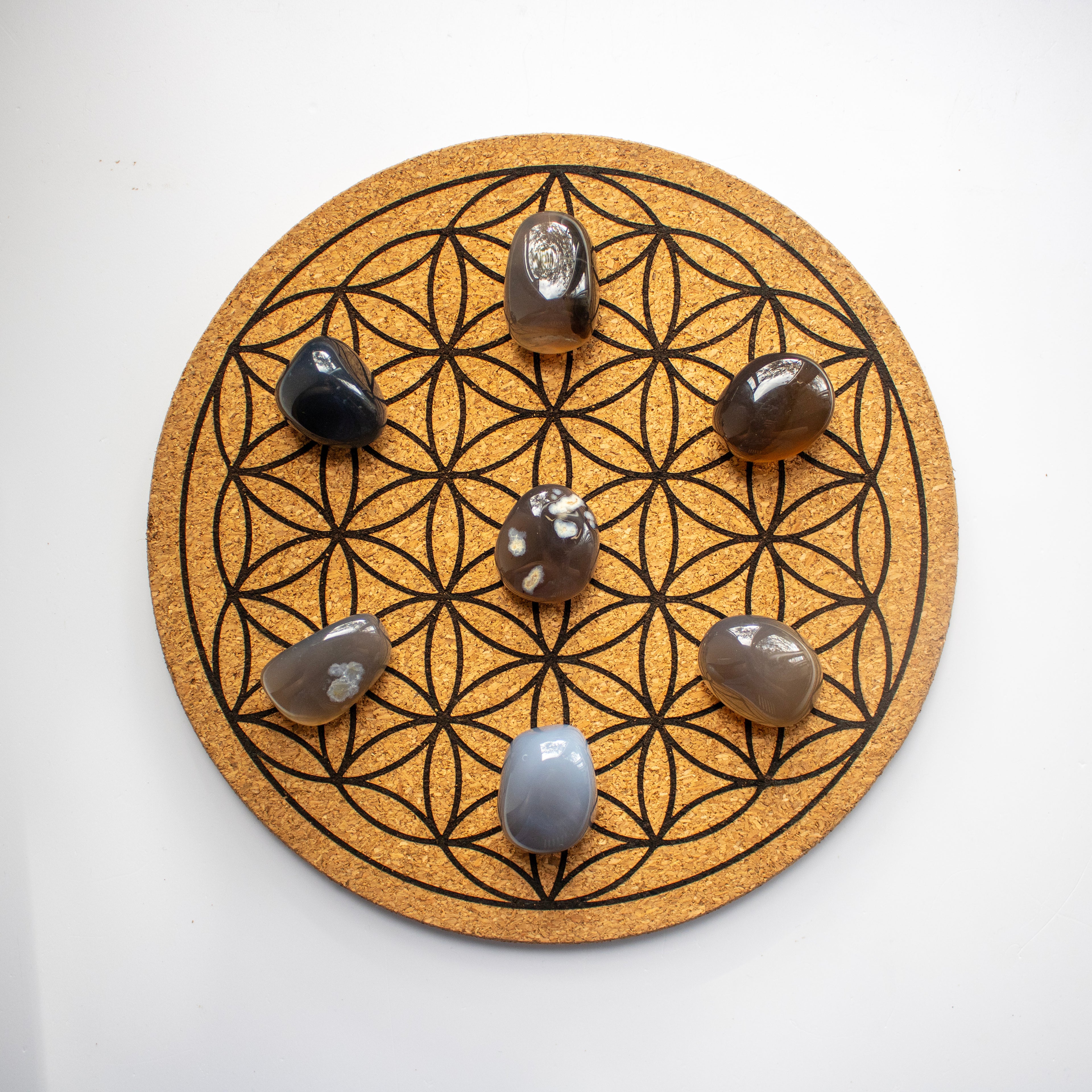Flower of Life Cork Grid Board