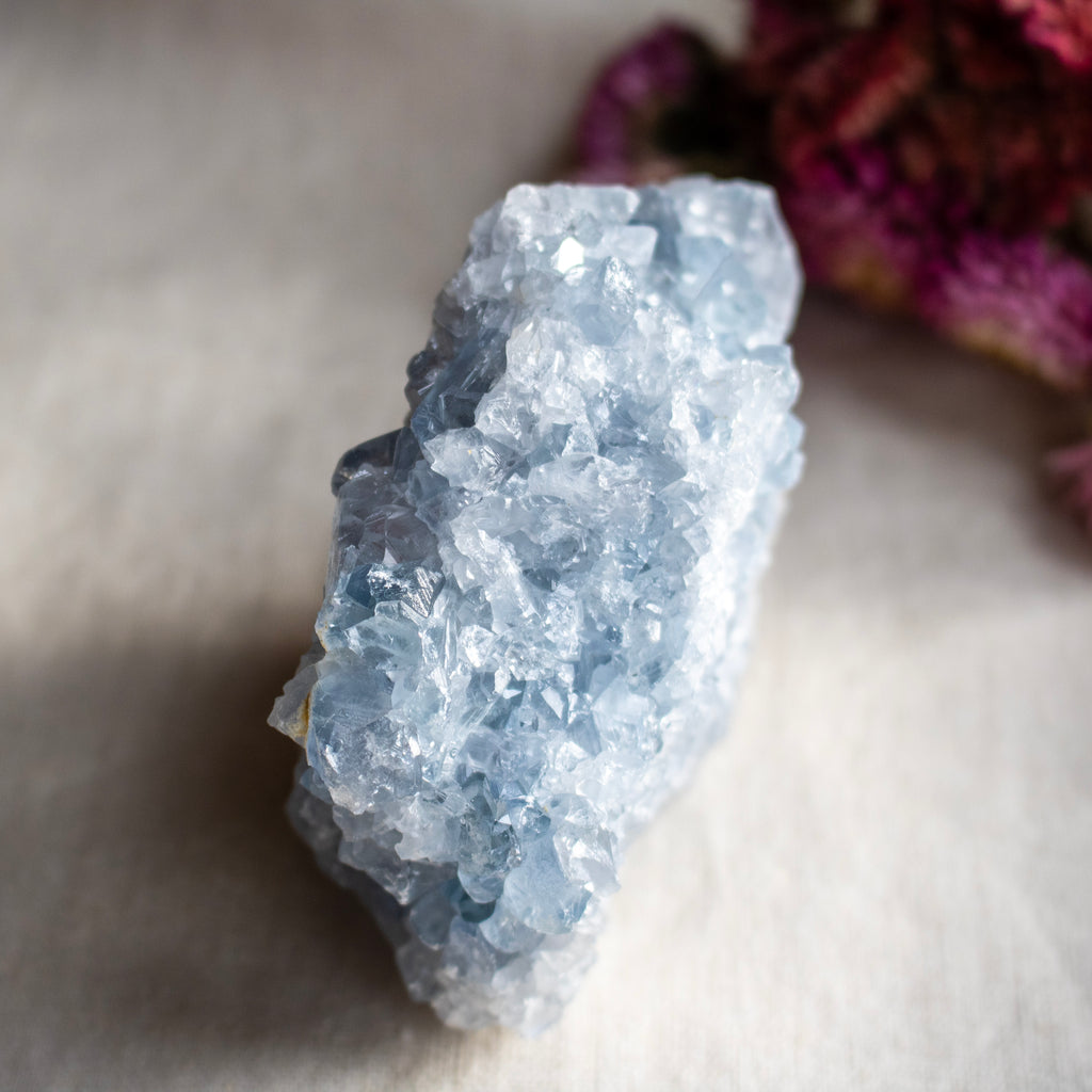 Blue Celestite Cluster