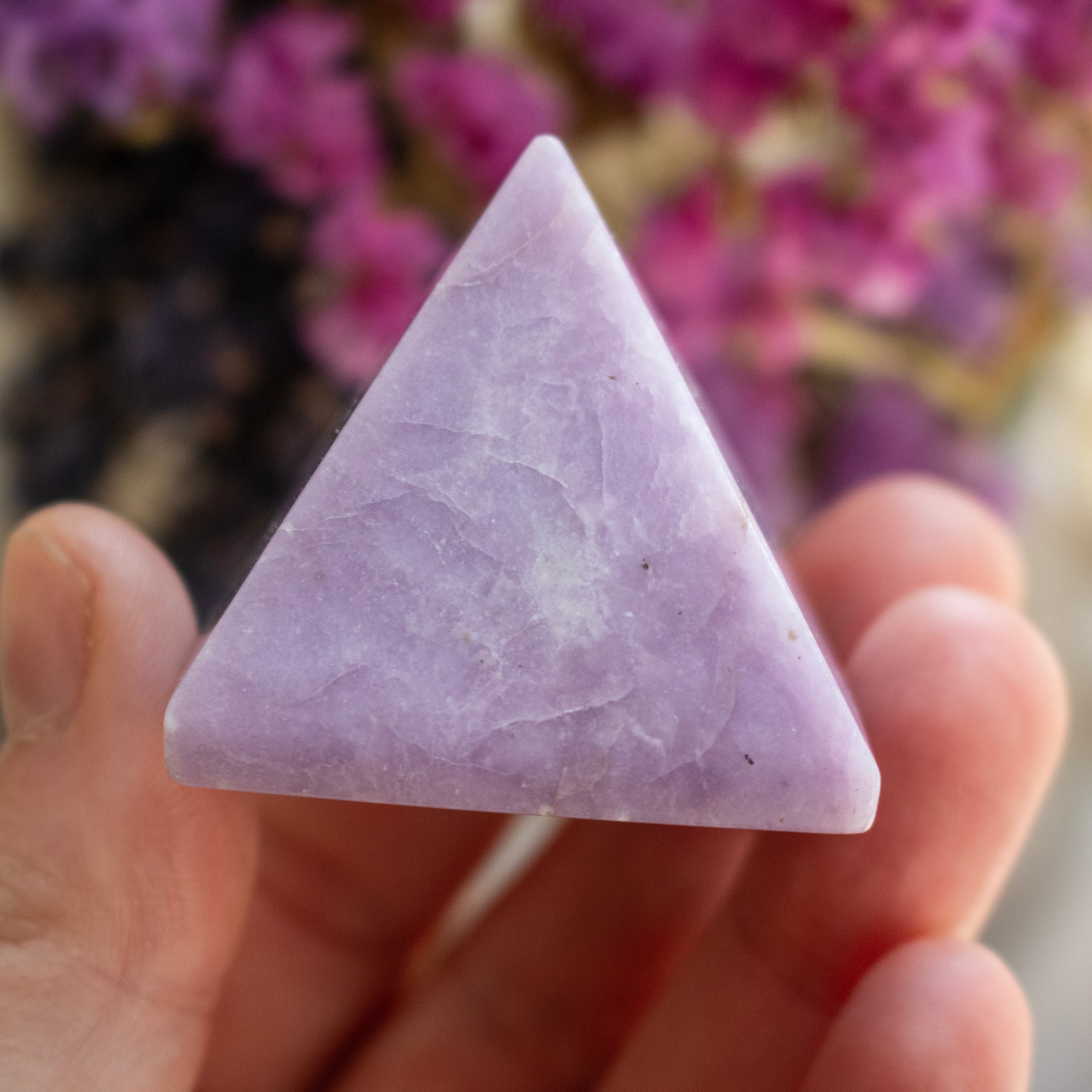 Lepidolite Pyramid