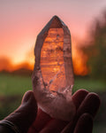 Smoky Lemurian Quartz Point