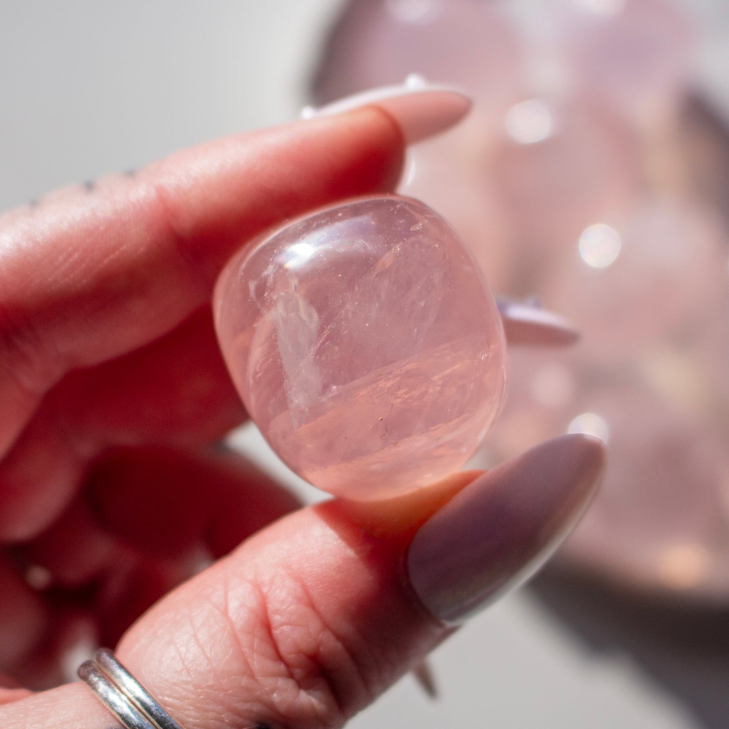 Rose Quartz Tumblestone (20-30mm), Madagascar