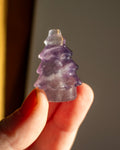 Fluorite Xmas Tree Carving