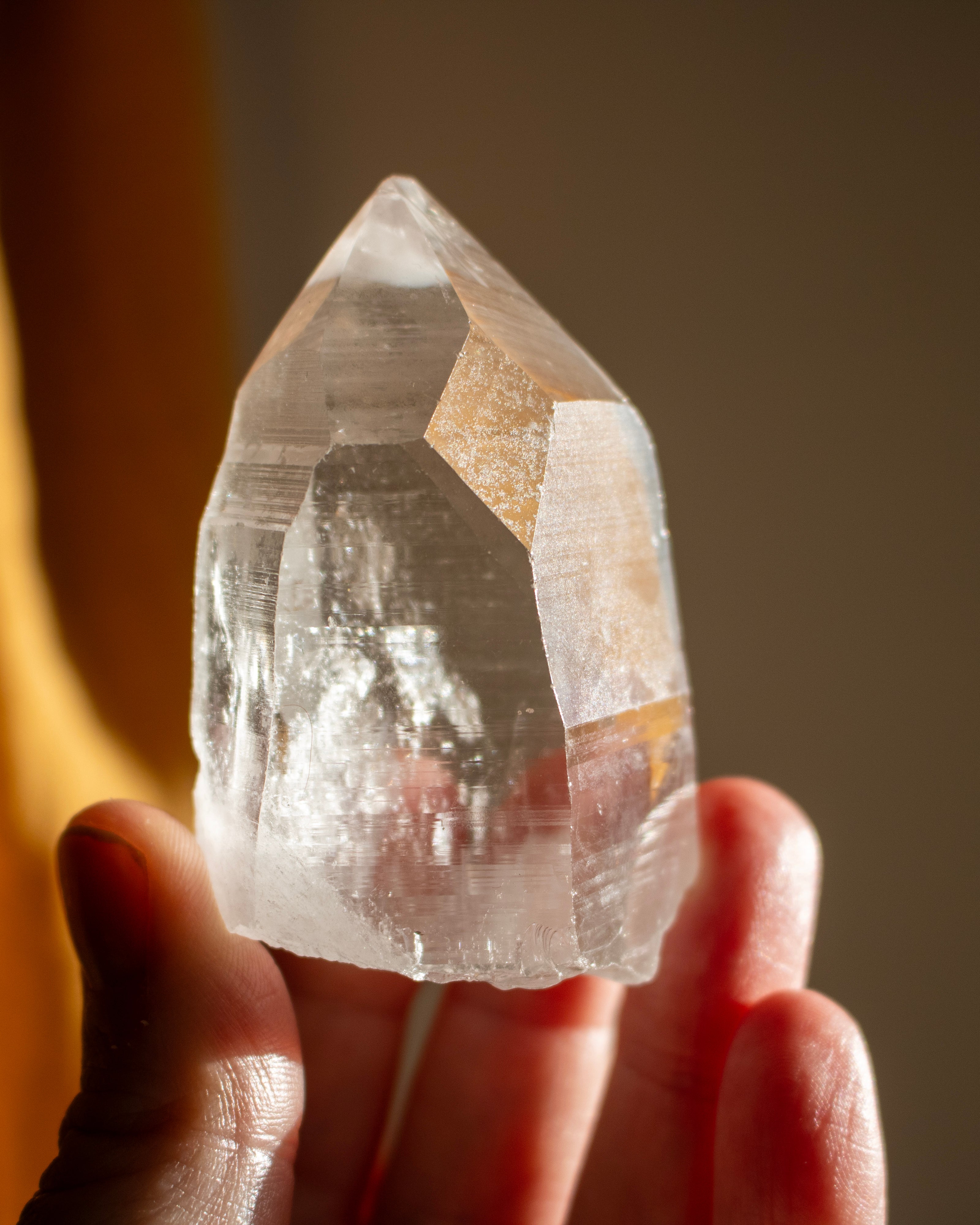 Clear Lemurian Quartz Point