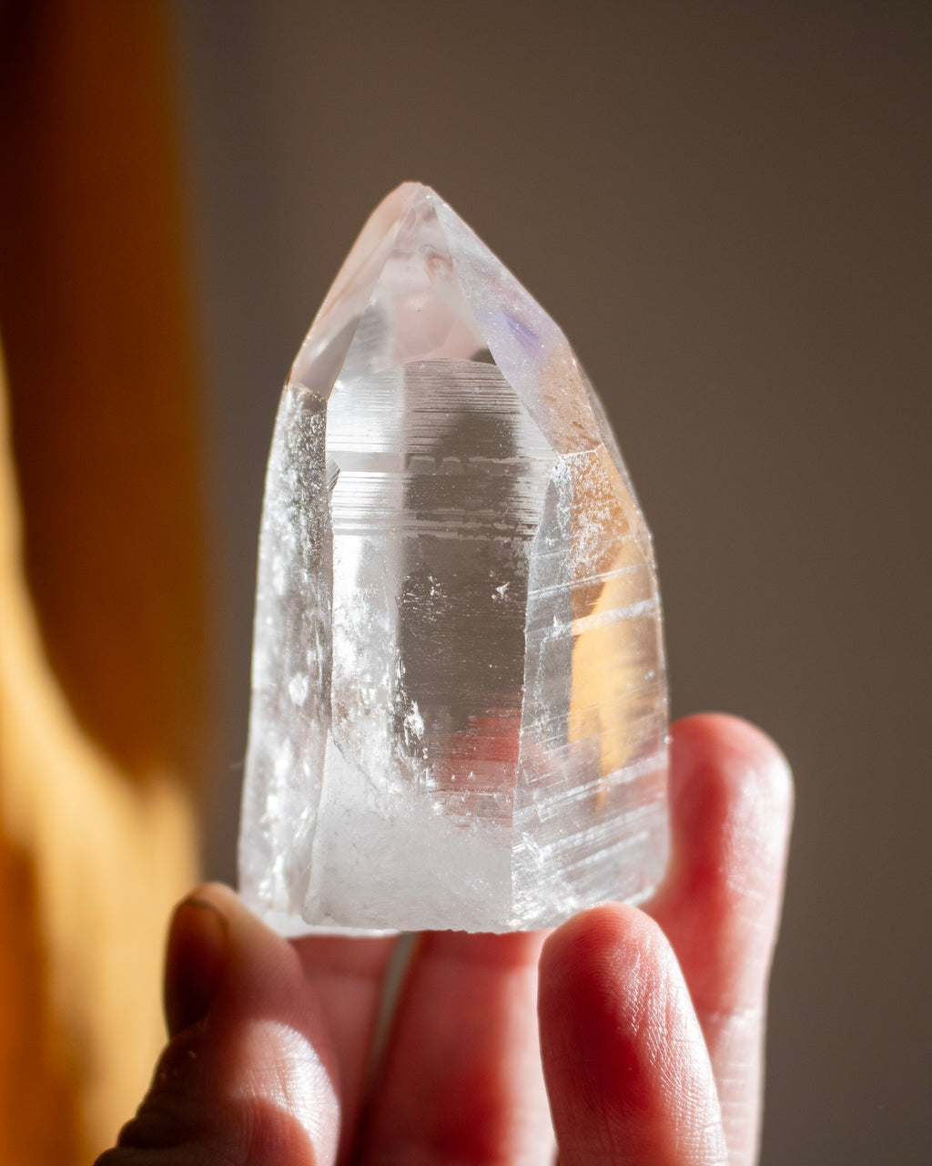 Clear Lemurian Quartz Point