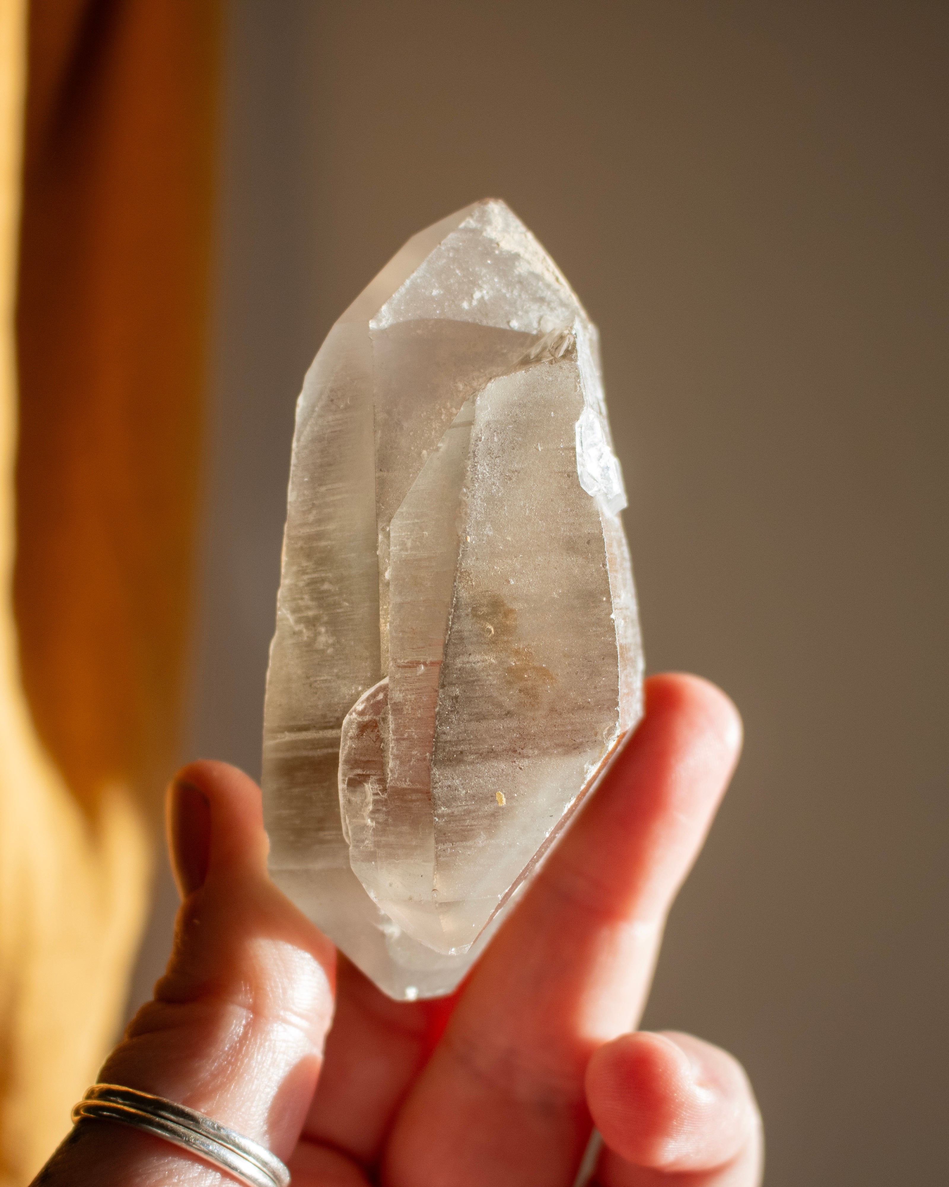 Smoky Lemurian Quartz Point