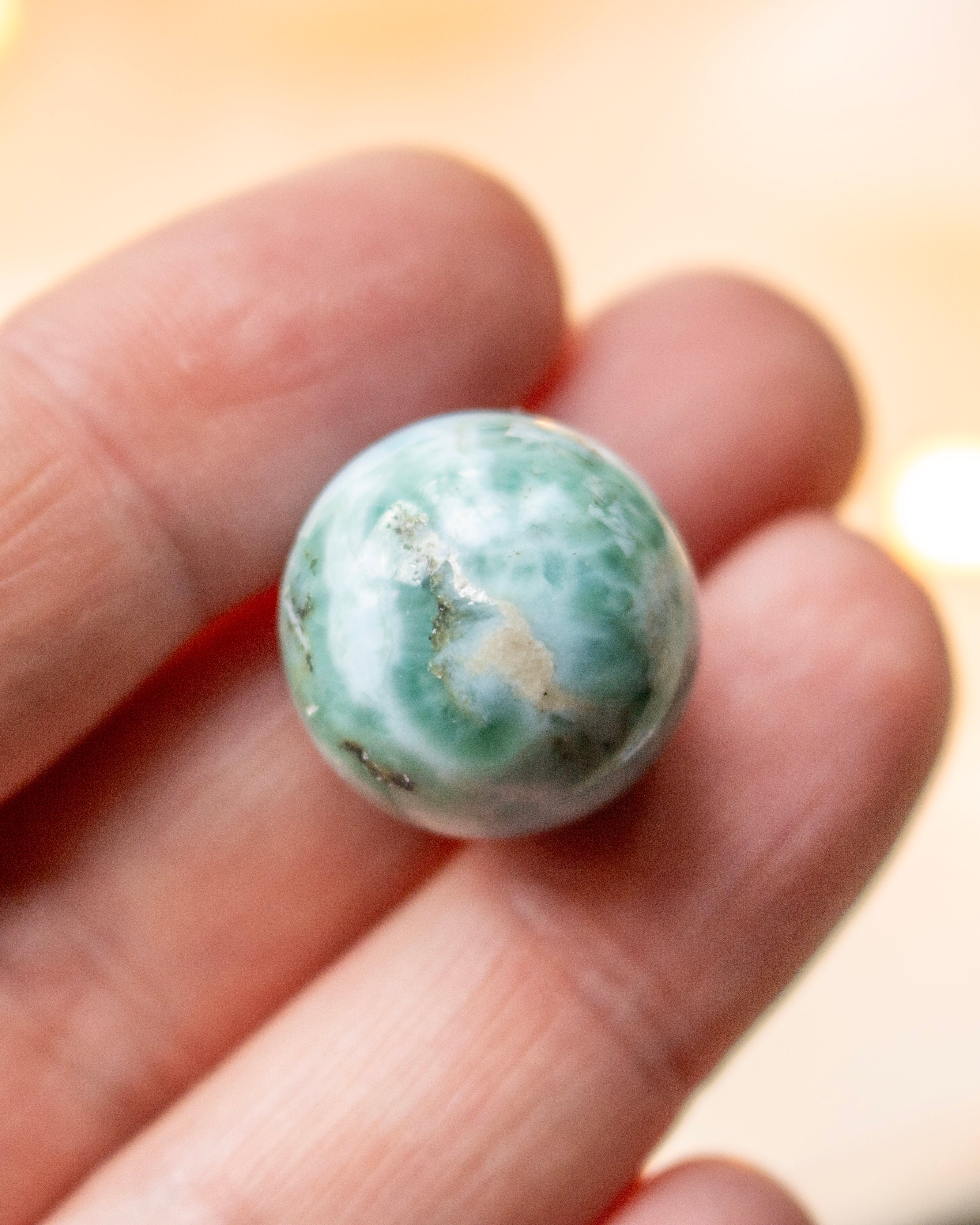 Larimar Sphere