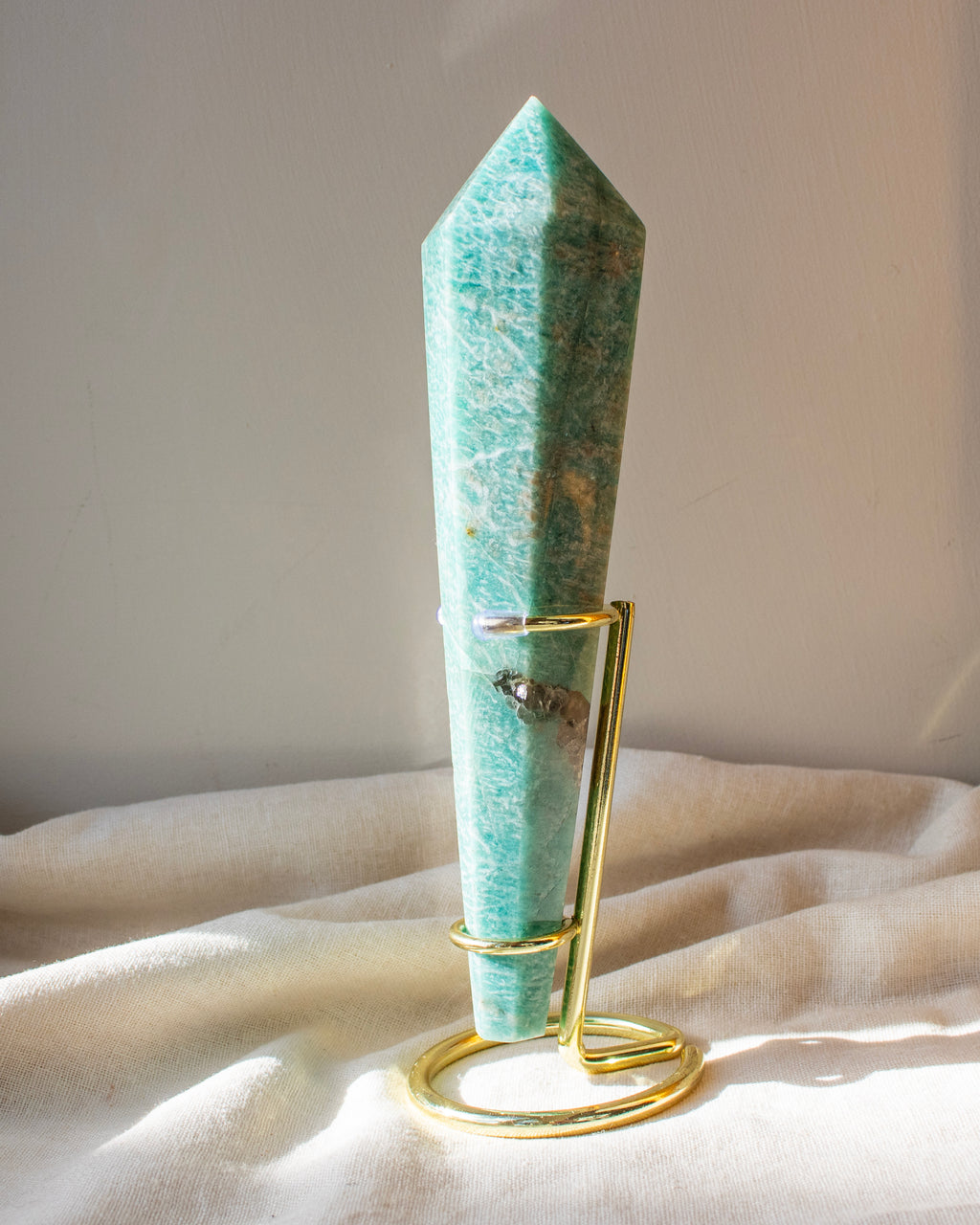Large Amazonite Crystal Wand