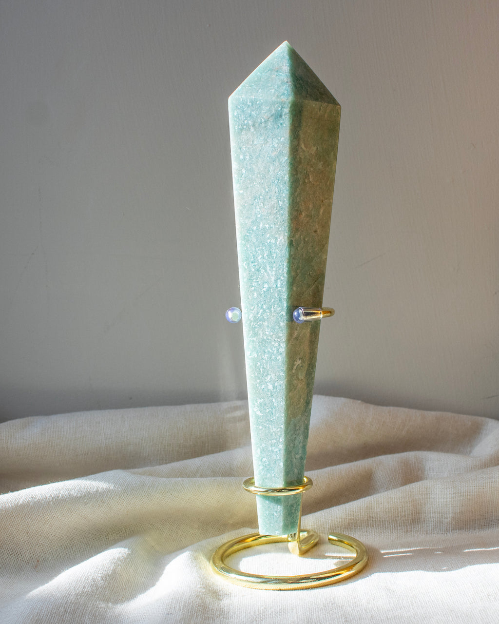 Large Amazonite Crystal Wand