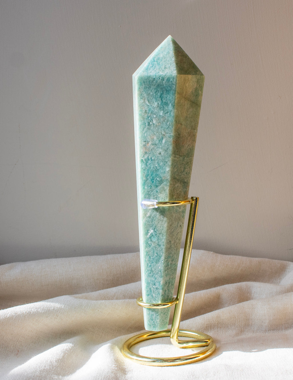 Large Amazonite Crystal Wand