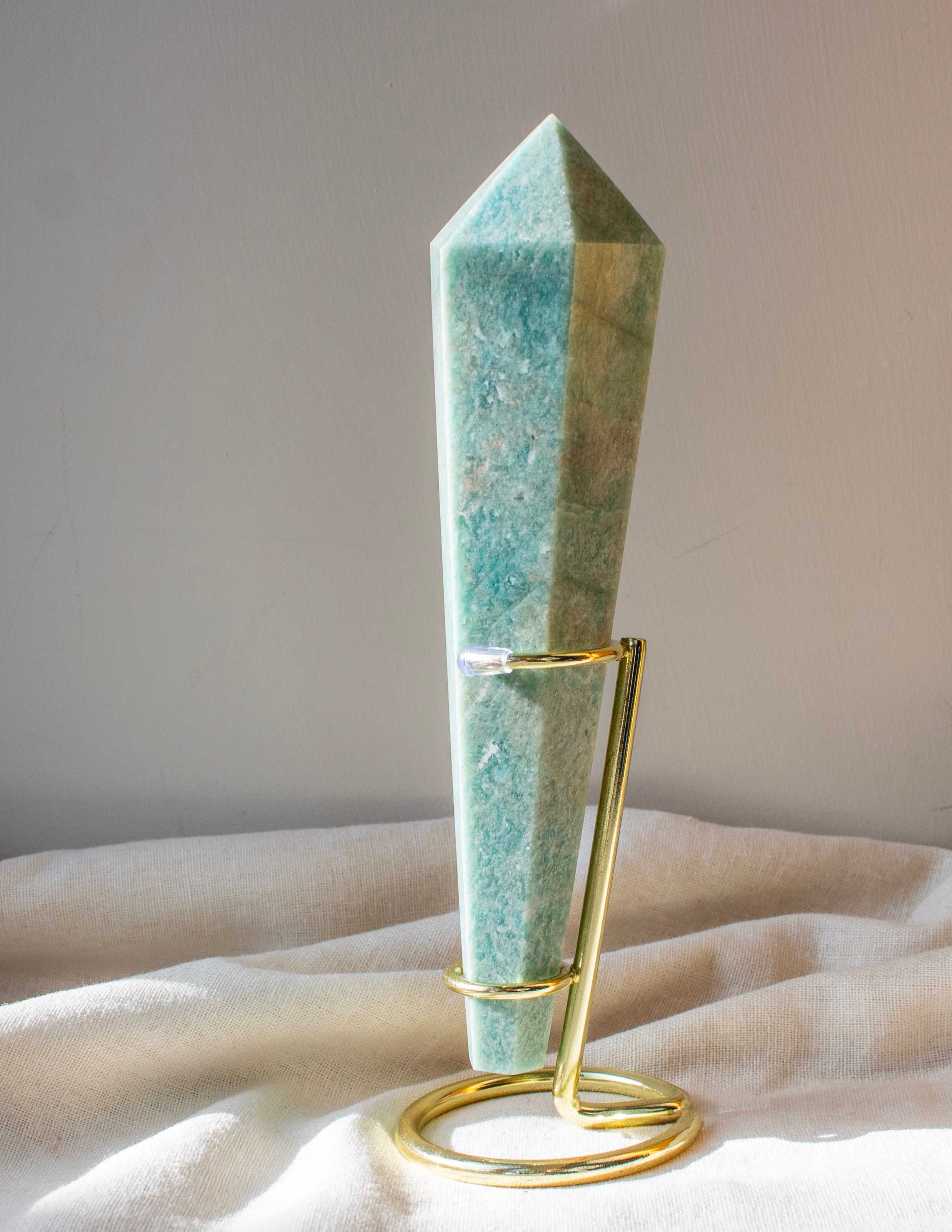 Large Amazonite Crystal Wand