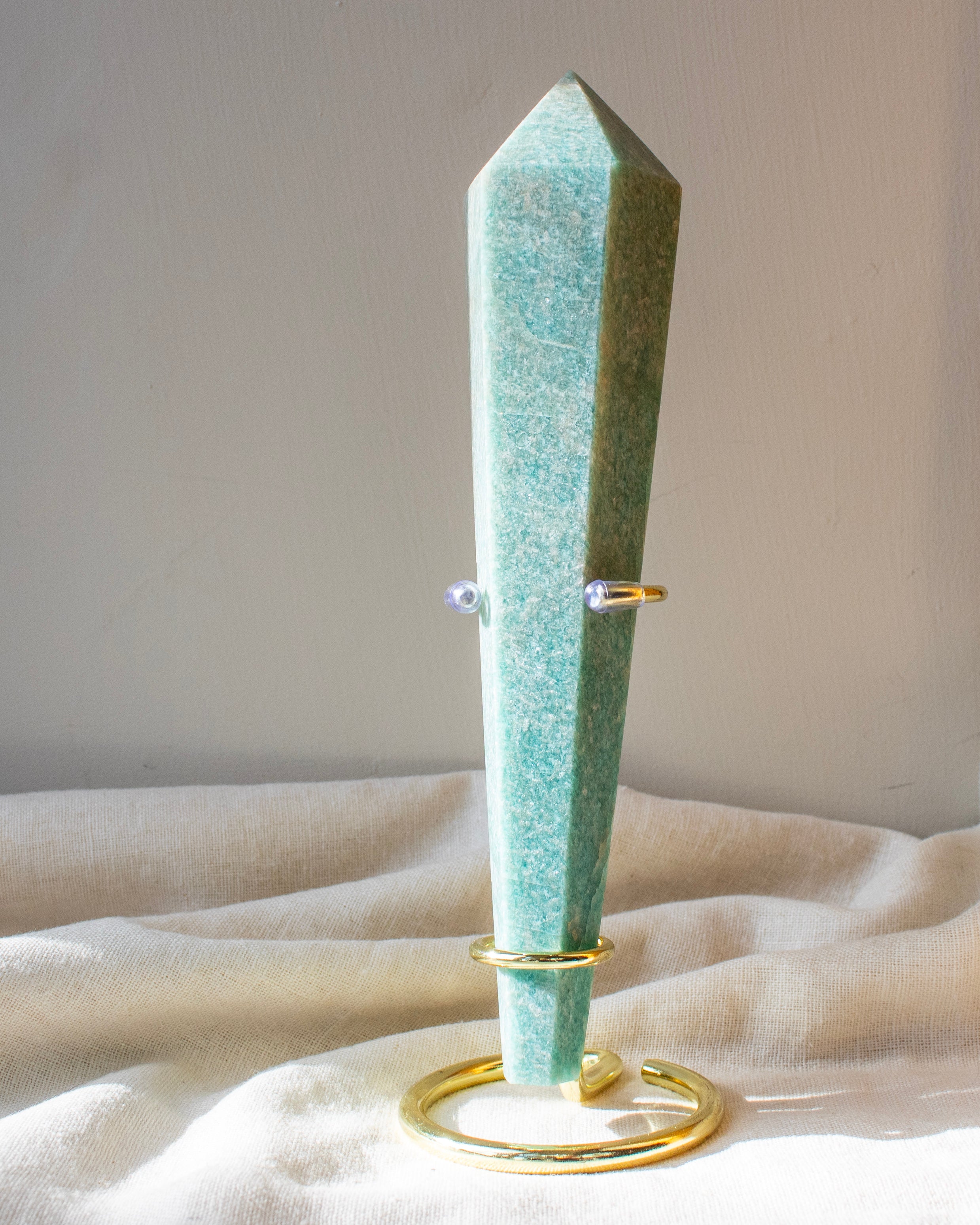 Large Amazonite Crystal Wand