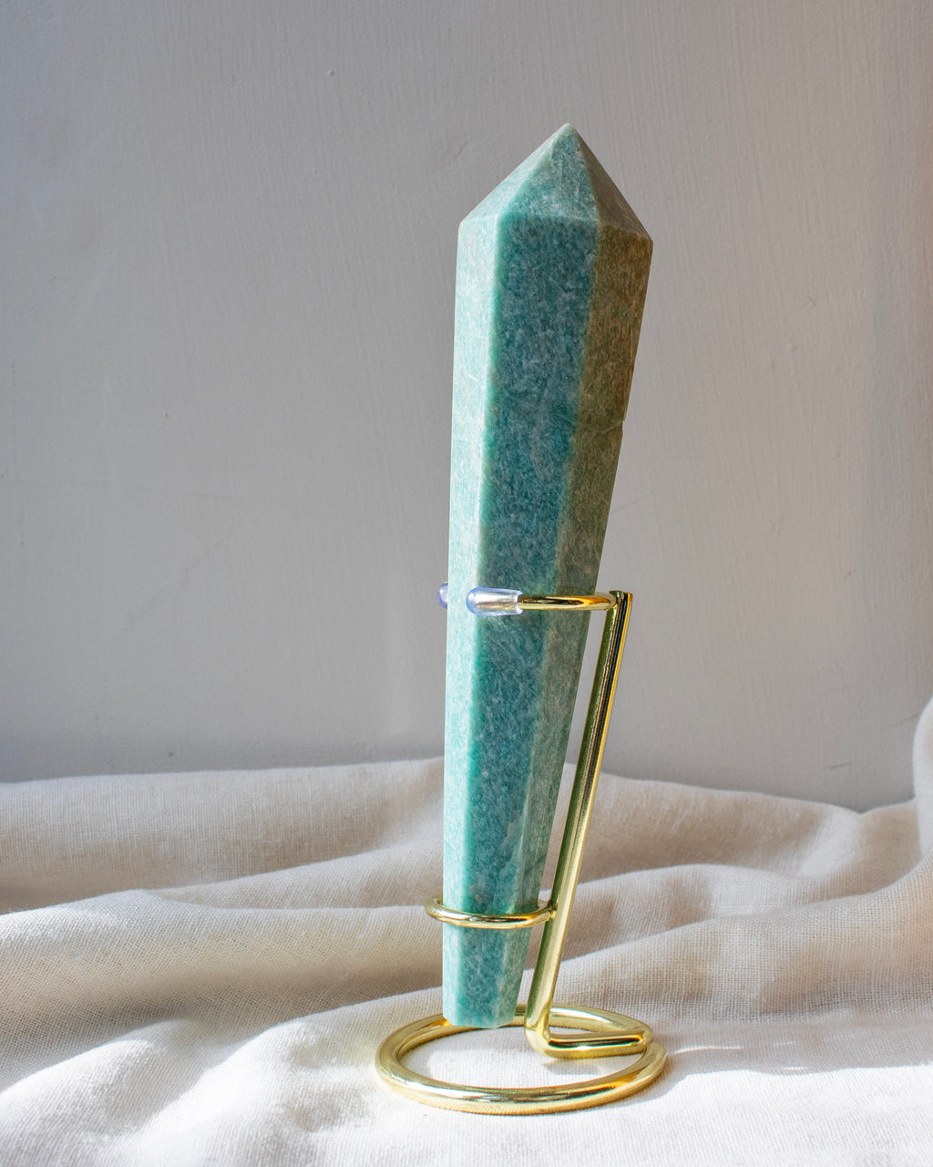 Large Amazonite Crystal Wand