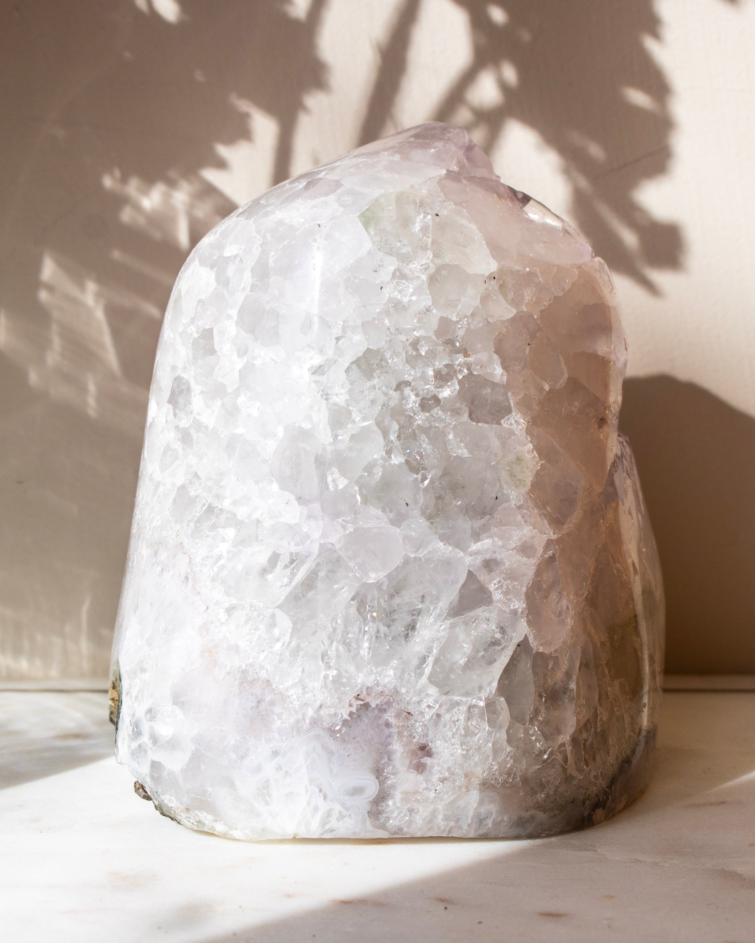 Crystal-like object on a neutral background