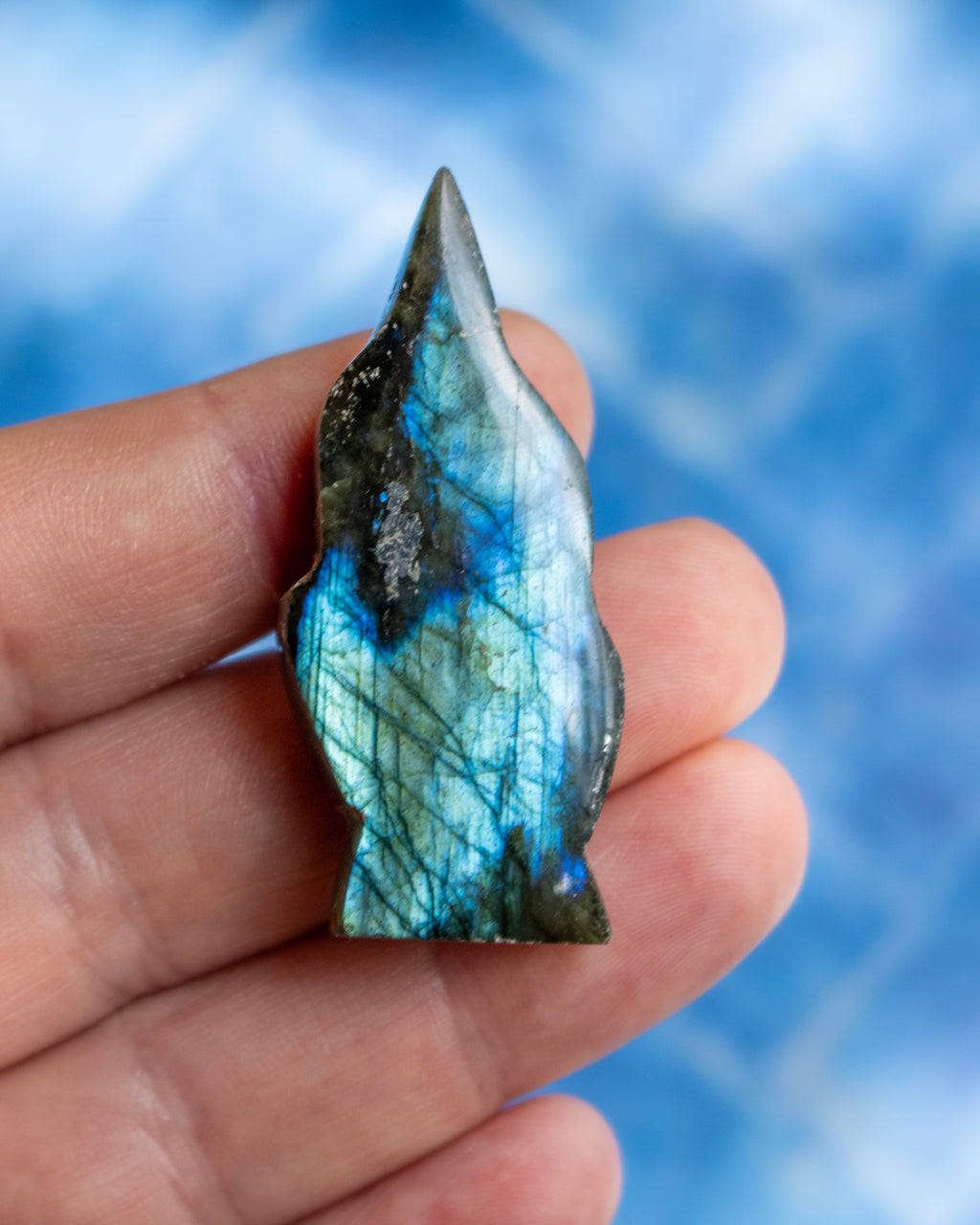 Labradorite Leaf Shape