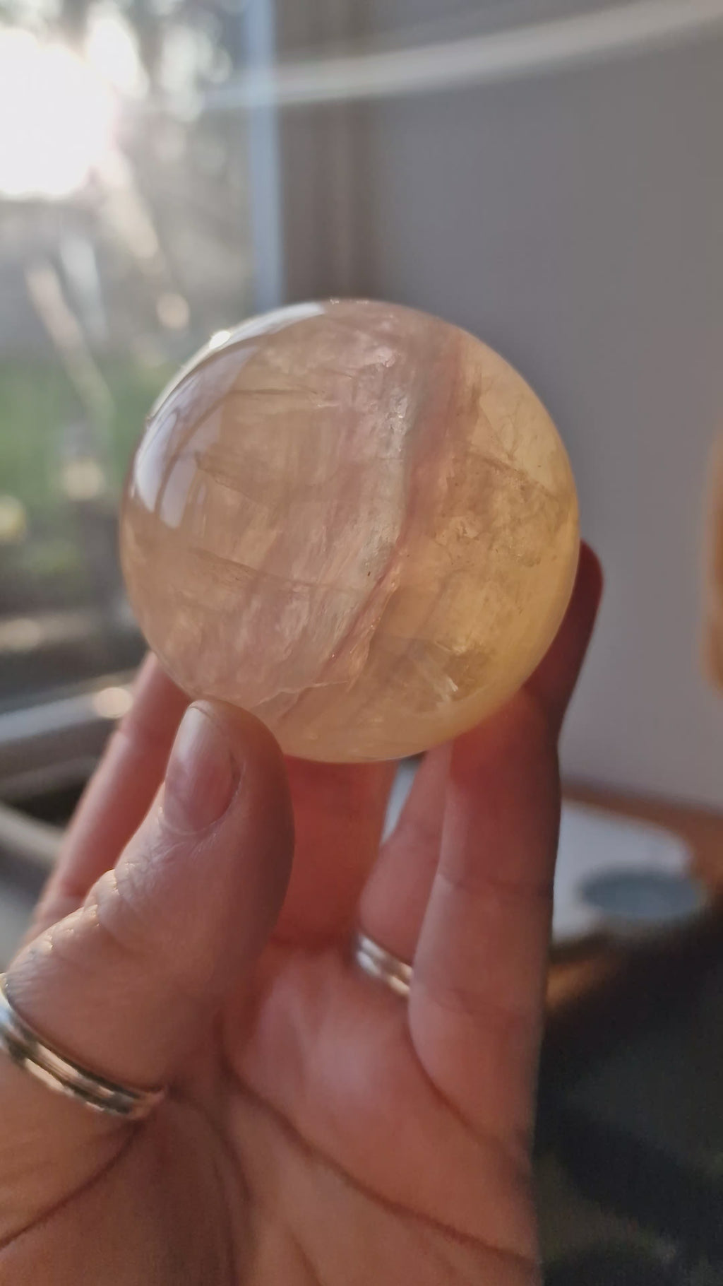 Candy Fluorite Sphere