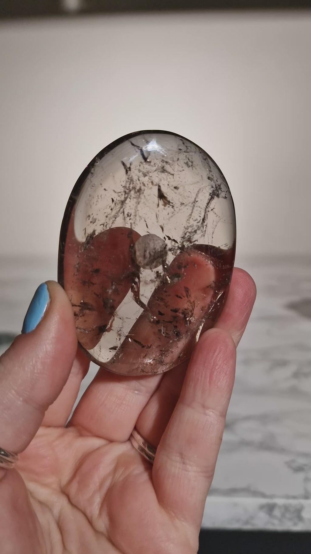 Smoky Quartz Palmstone
