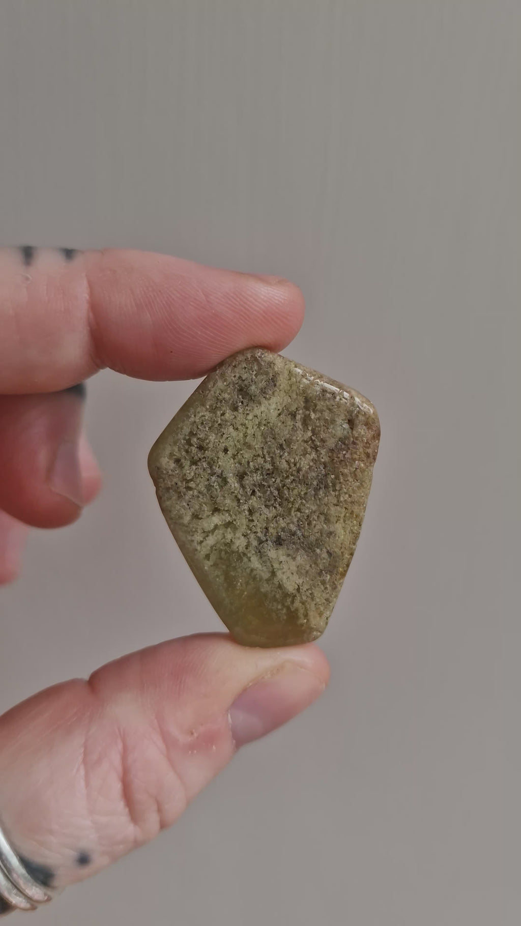 Green Garnet Slice