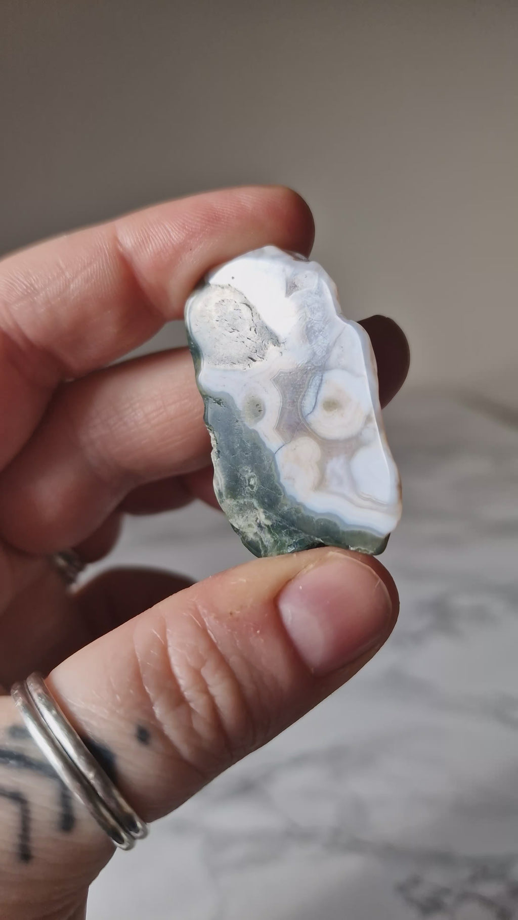 Orbicular Jasper Slice