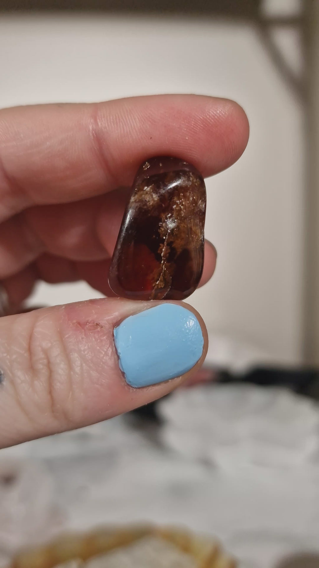 Hessonite Garnet Tumblestone