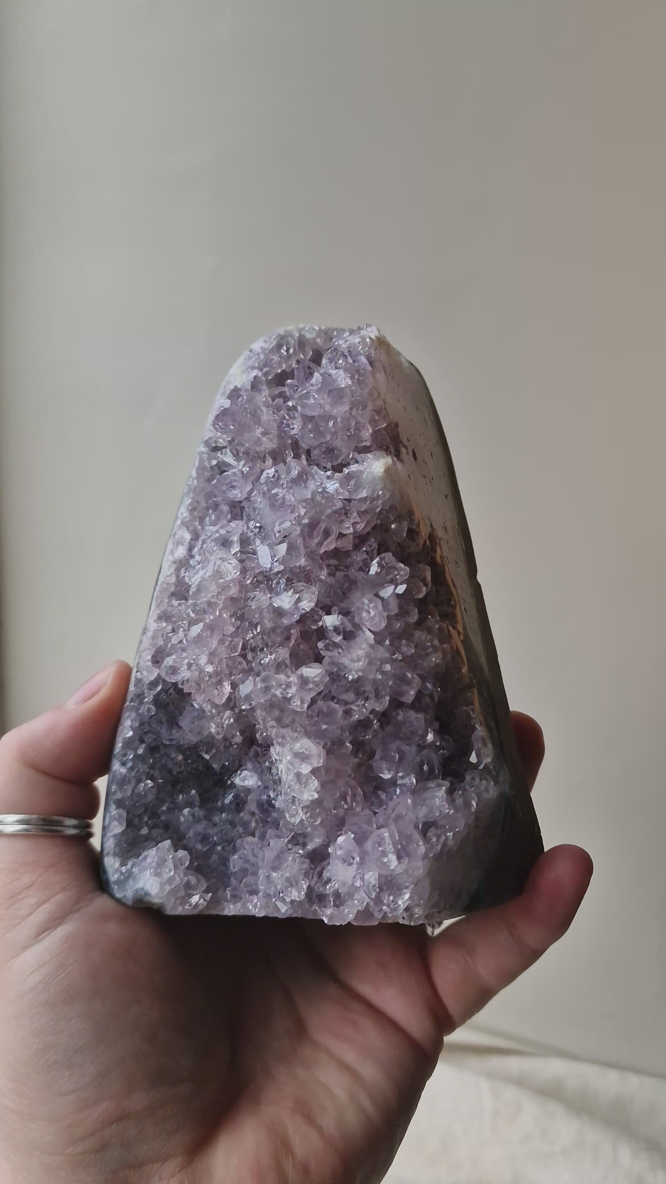 Amethyst Flower Cut-Base Cluster