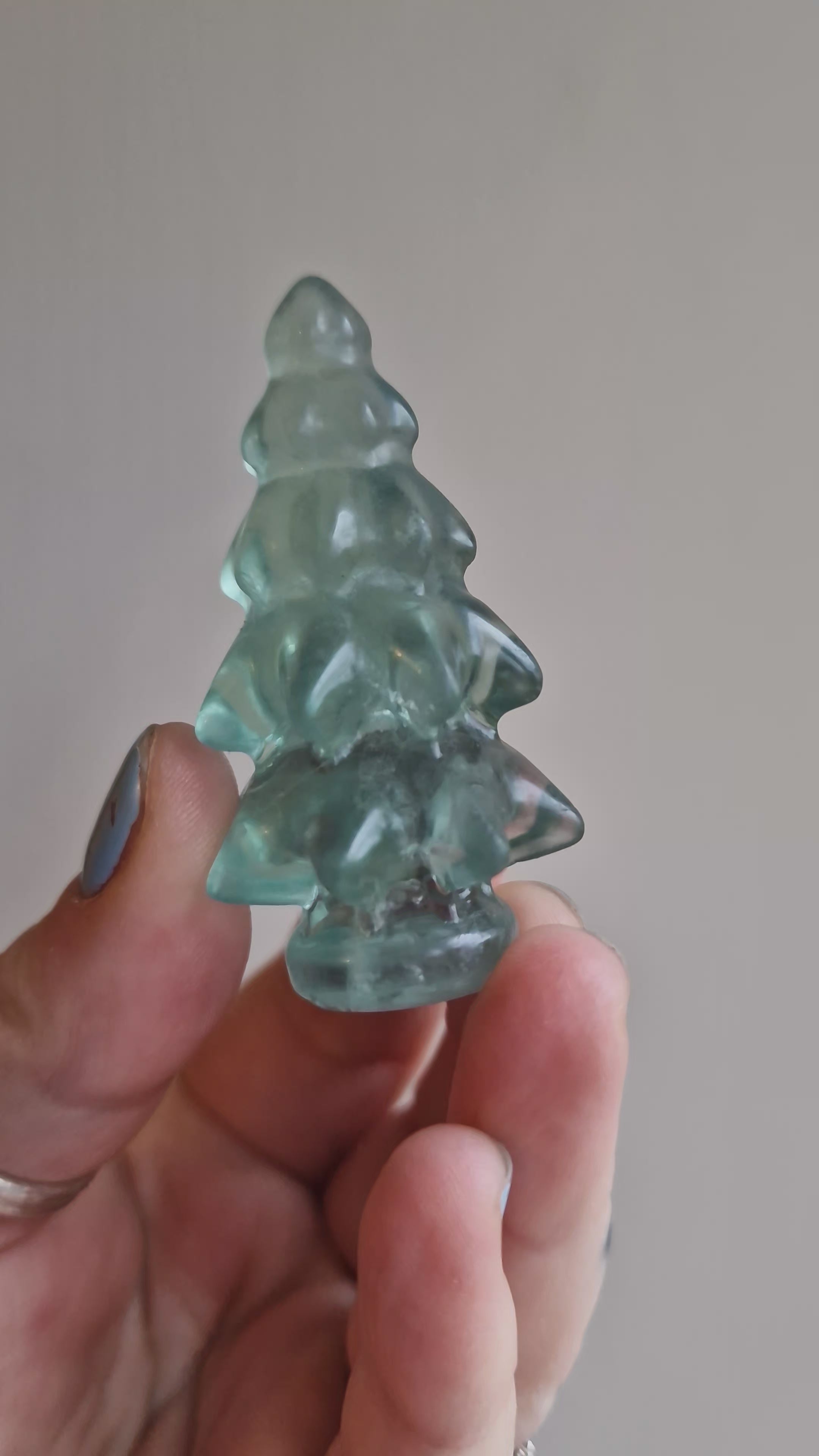 Green Fluorite Pine Tree