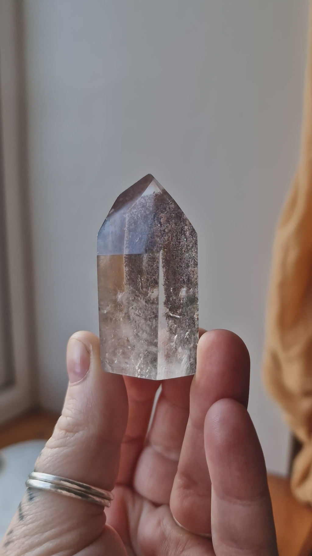 Garden Quartz Tower (Lodalite)