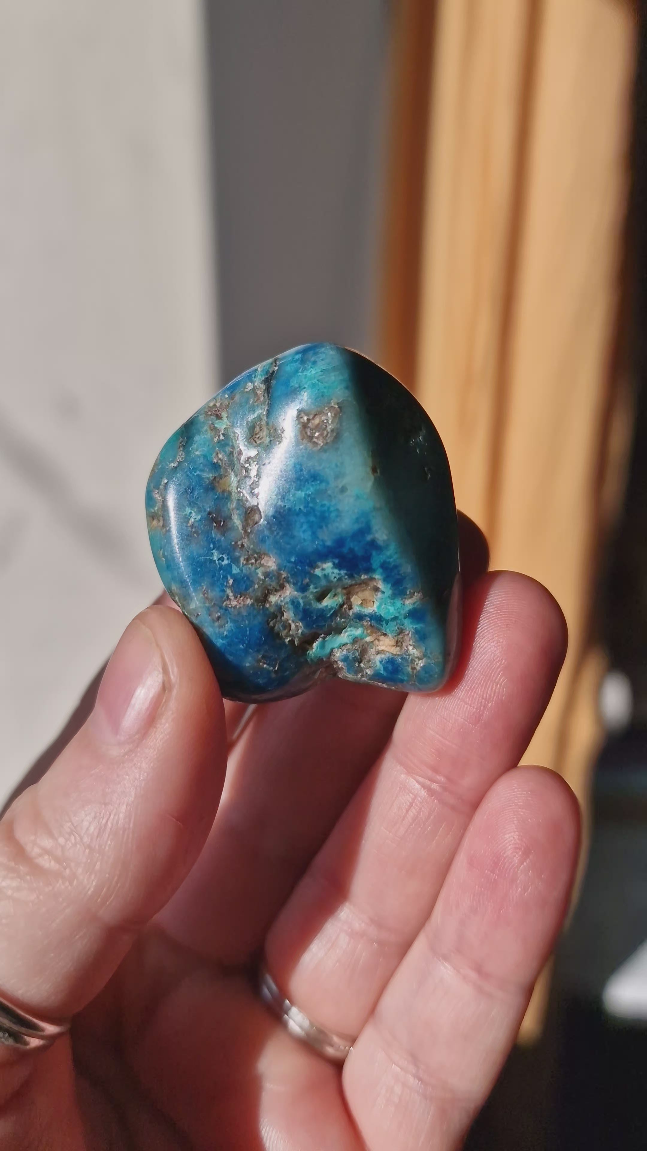 Shattuckite Tumblestone