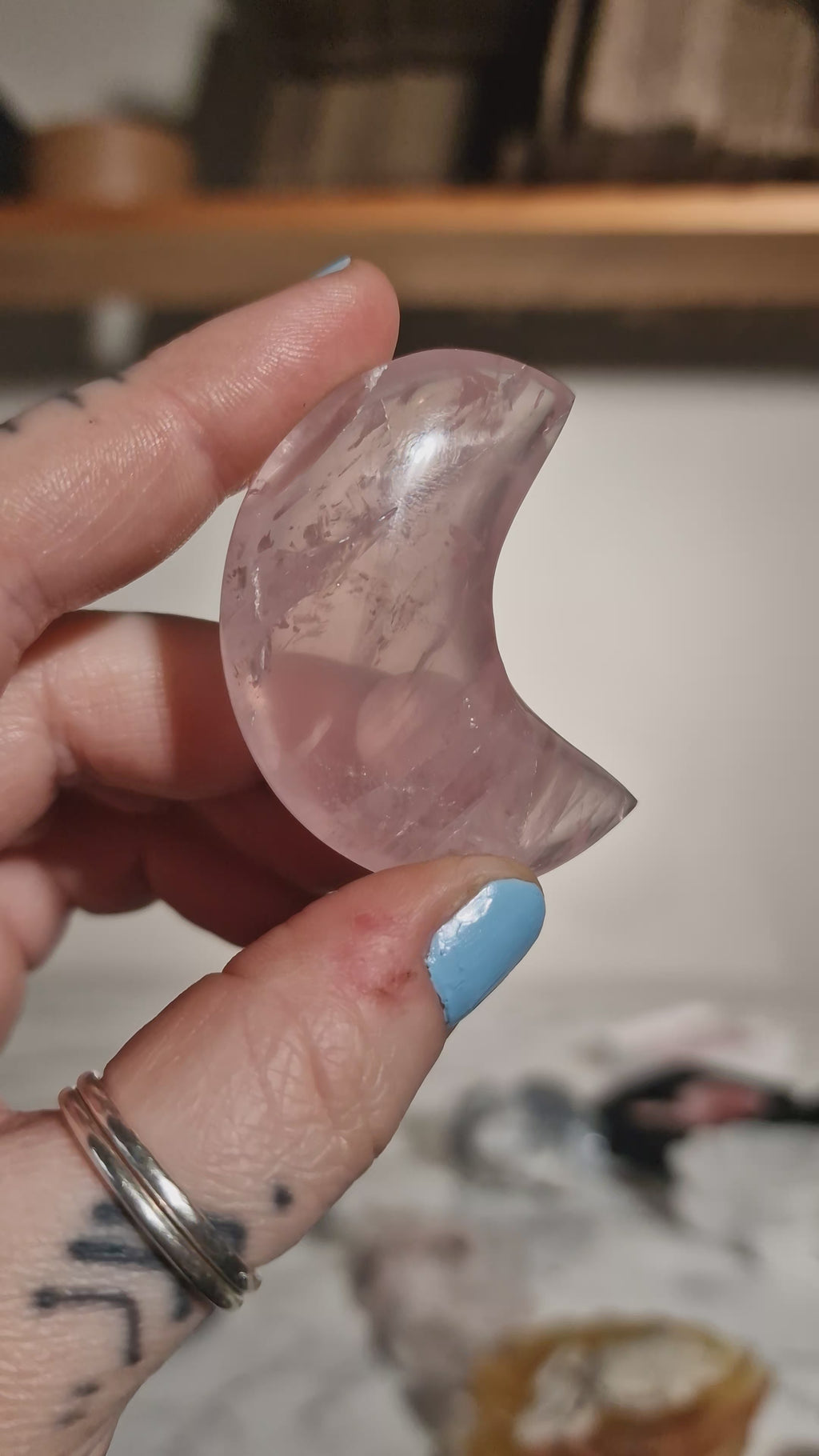 Rose Quartz Moon