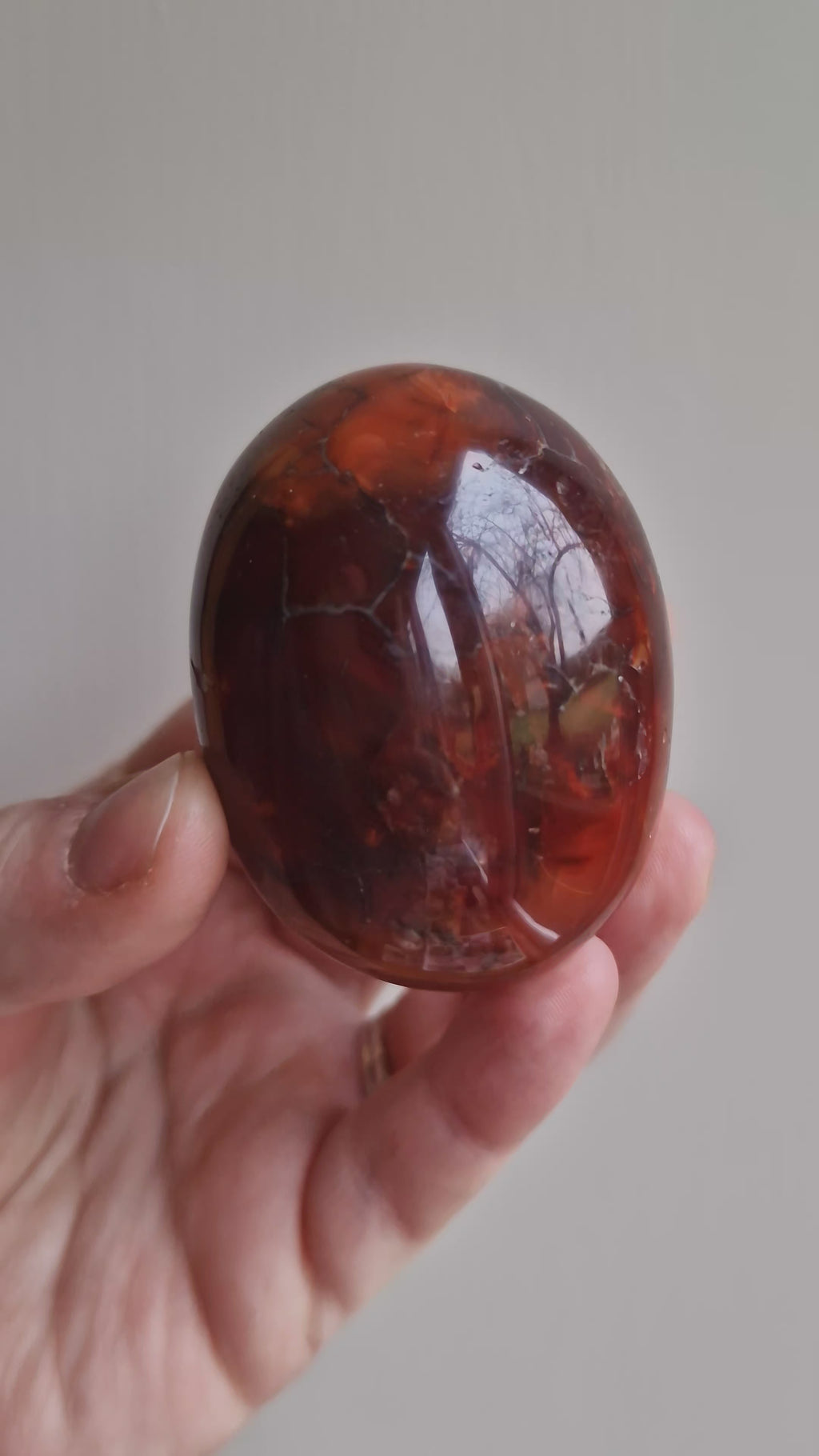 Carnelian Palmstone