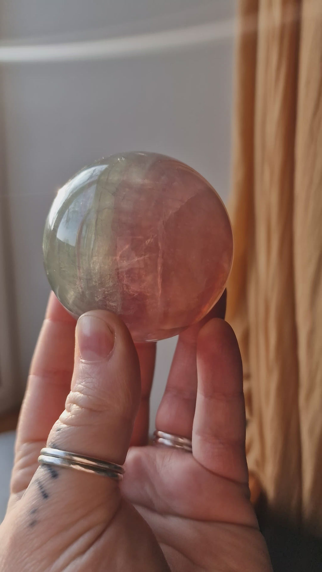 Candy Fluorite Sphere