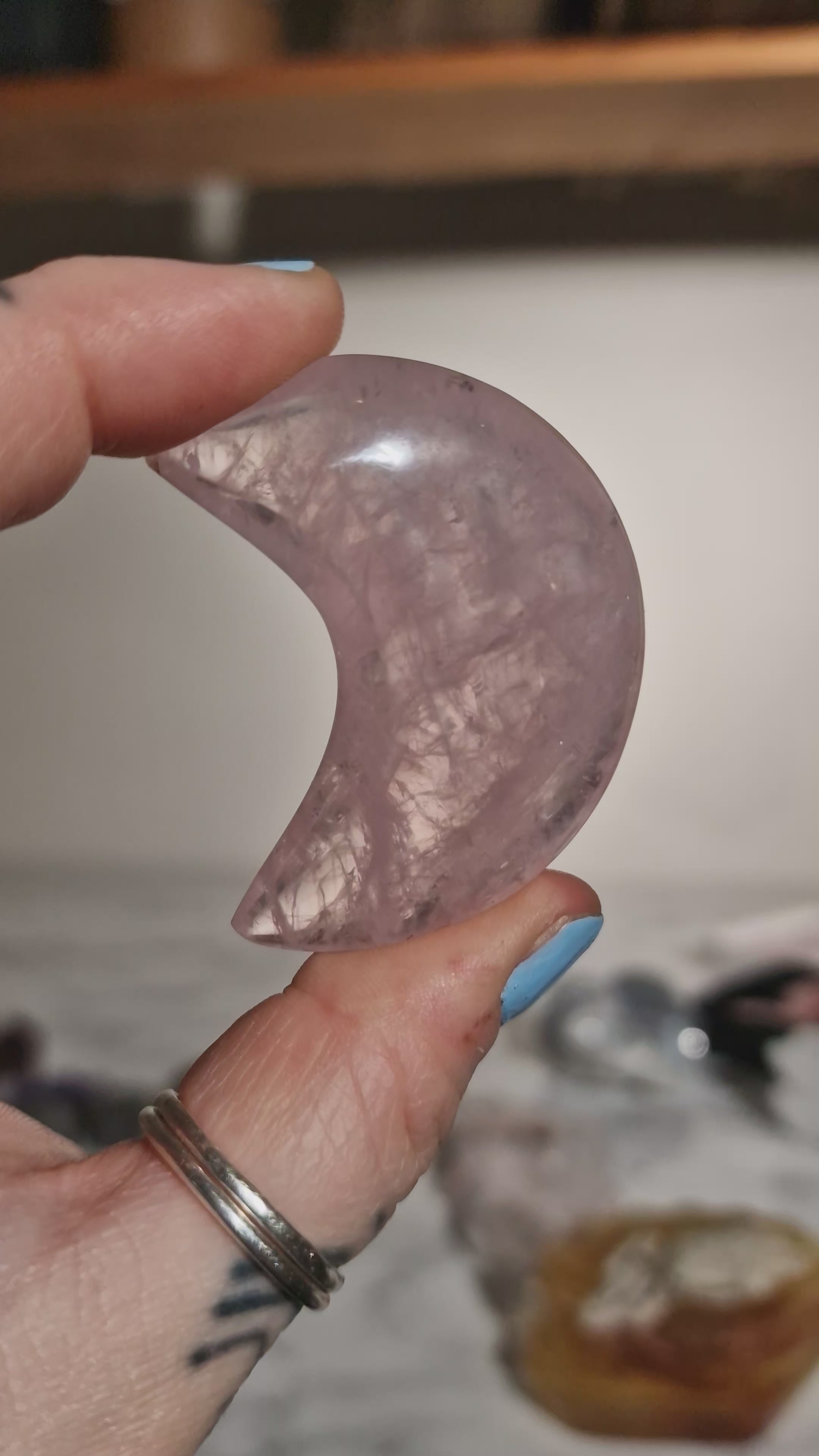 Rose Quartz Moon