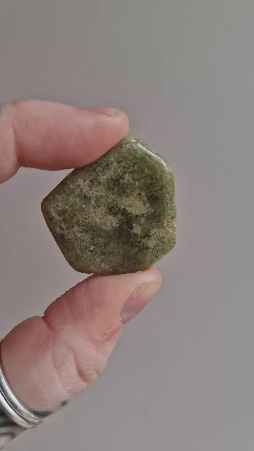 Green Garnet Slice