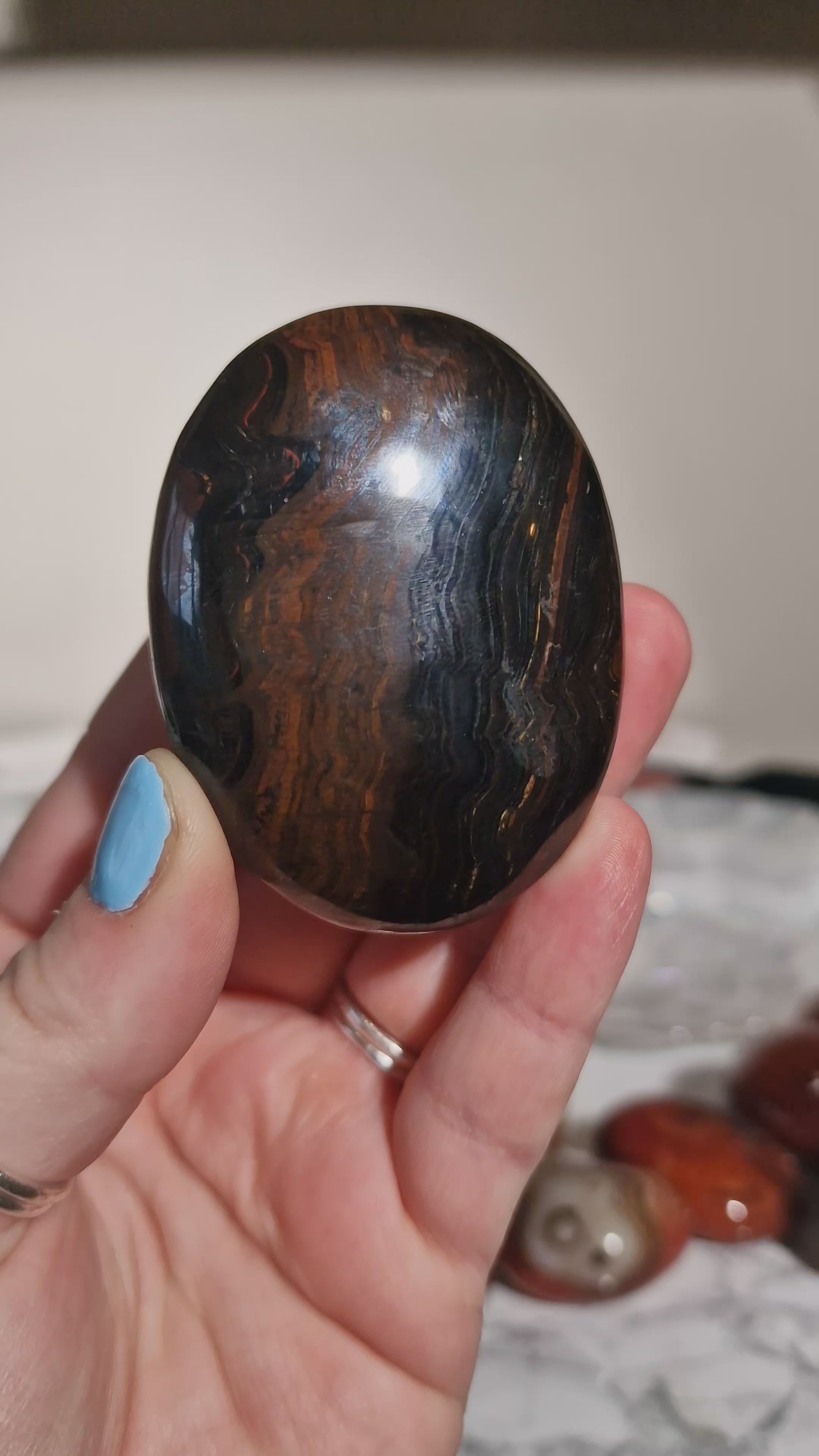 Tigers Iron Palmstone