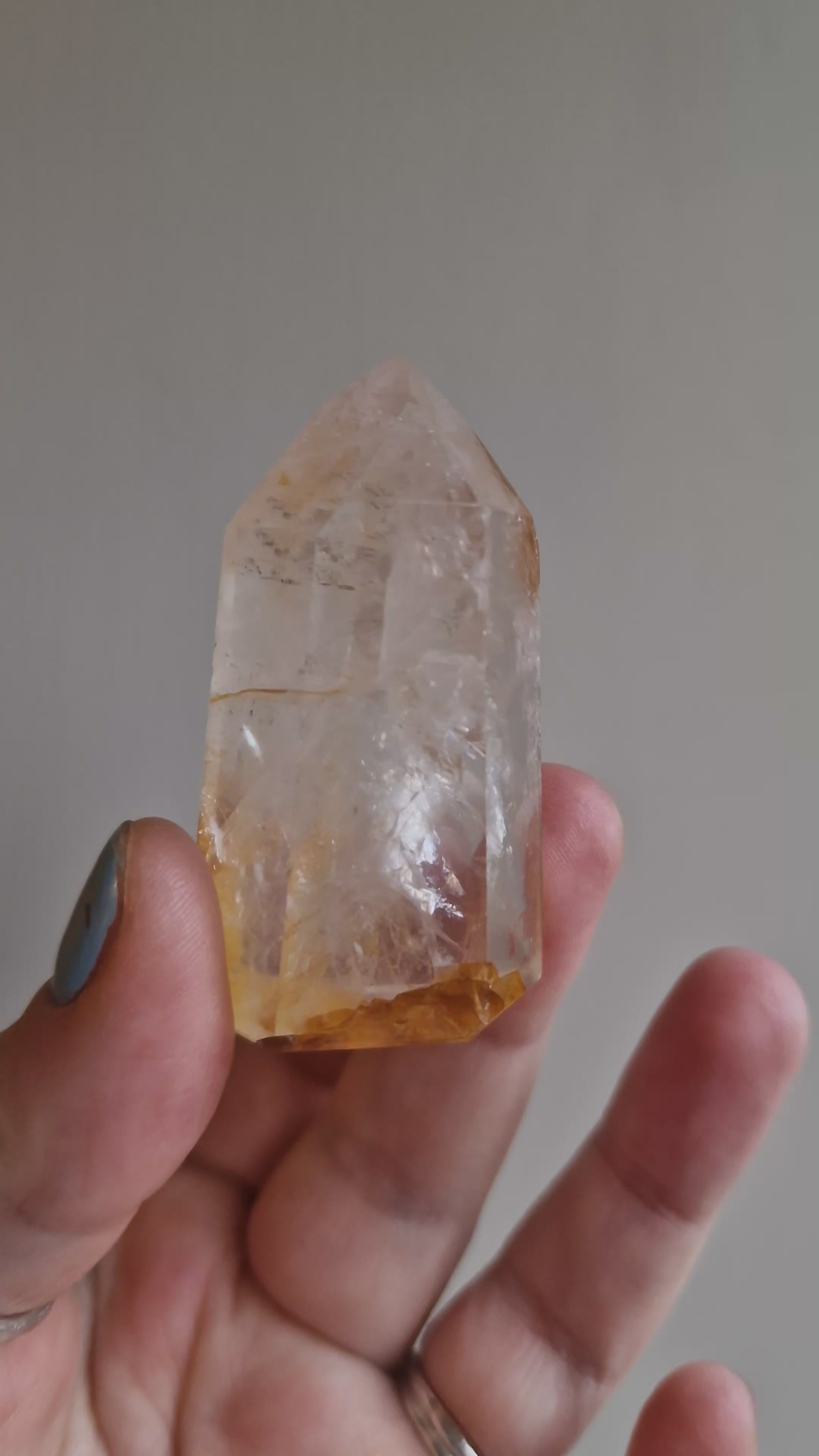 Golden Healer Quartz Tower