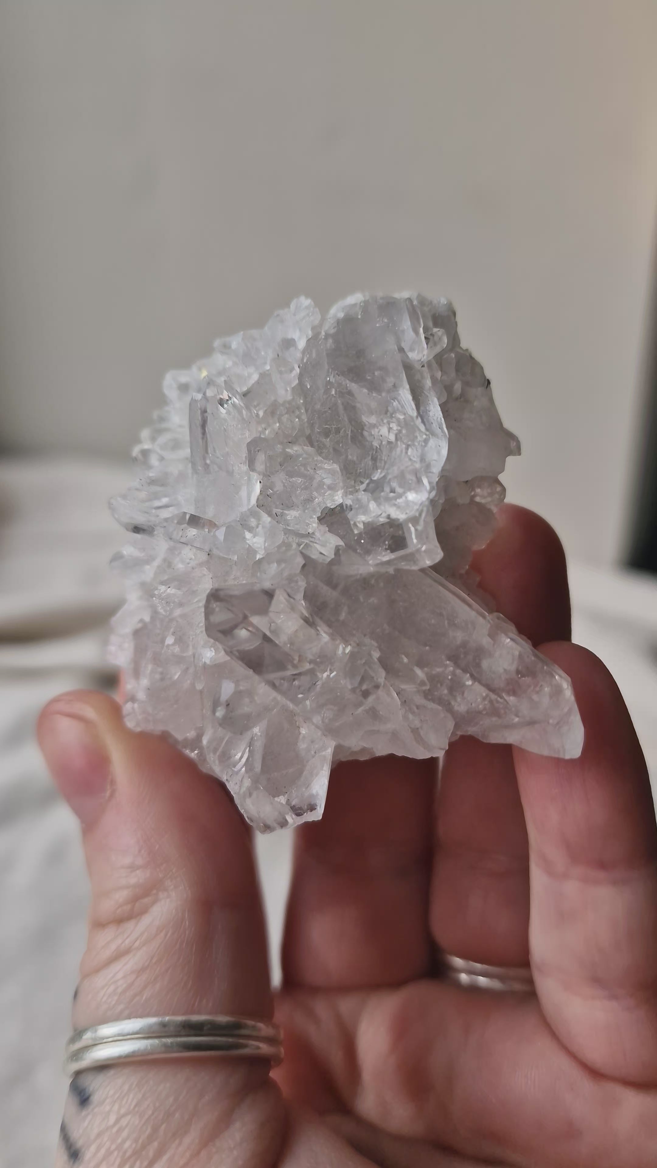 Brazilian Clear Quartz Cluster